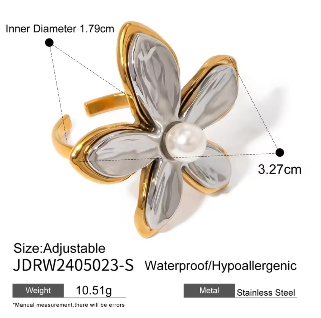 IMG-20250922-WA1146 Anillo Chunky flor bicolor