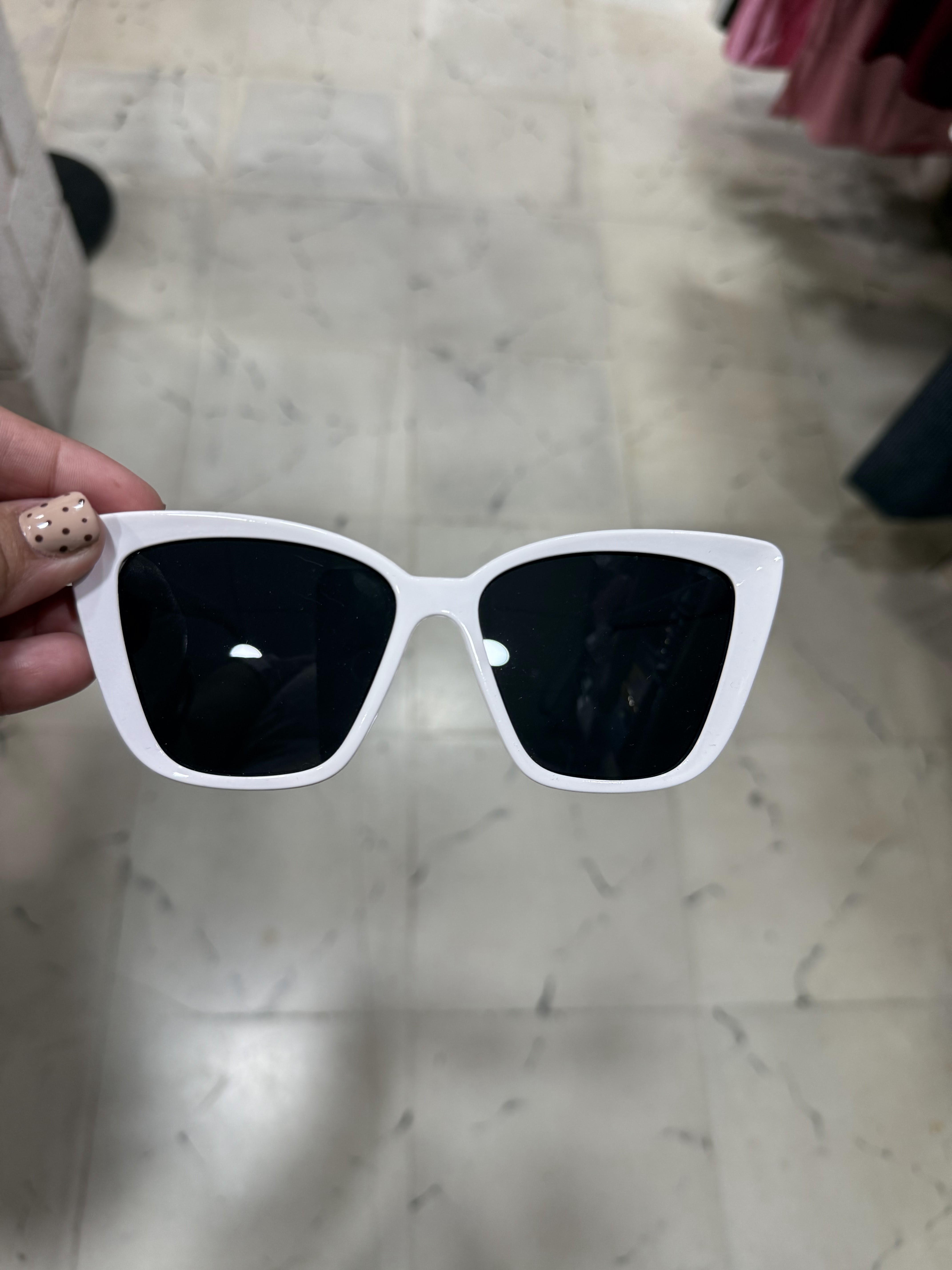 IMG_6743 LENTES DAMA CUADRADOS BLANCO NARANJA Y CAFE