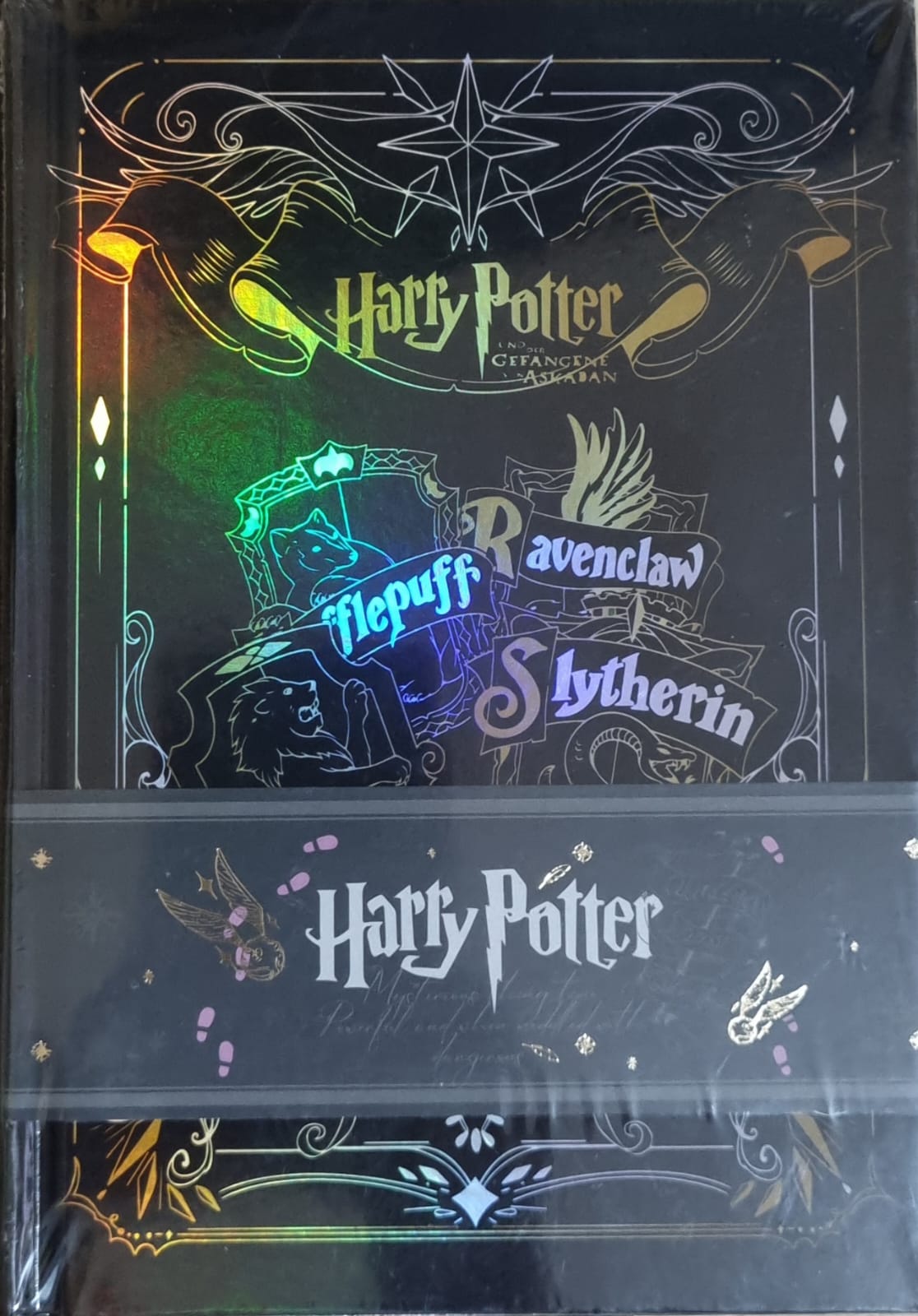 Libreta mágica HOGWARTS - HOJAS NEGRAS - Imagen 3