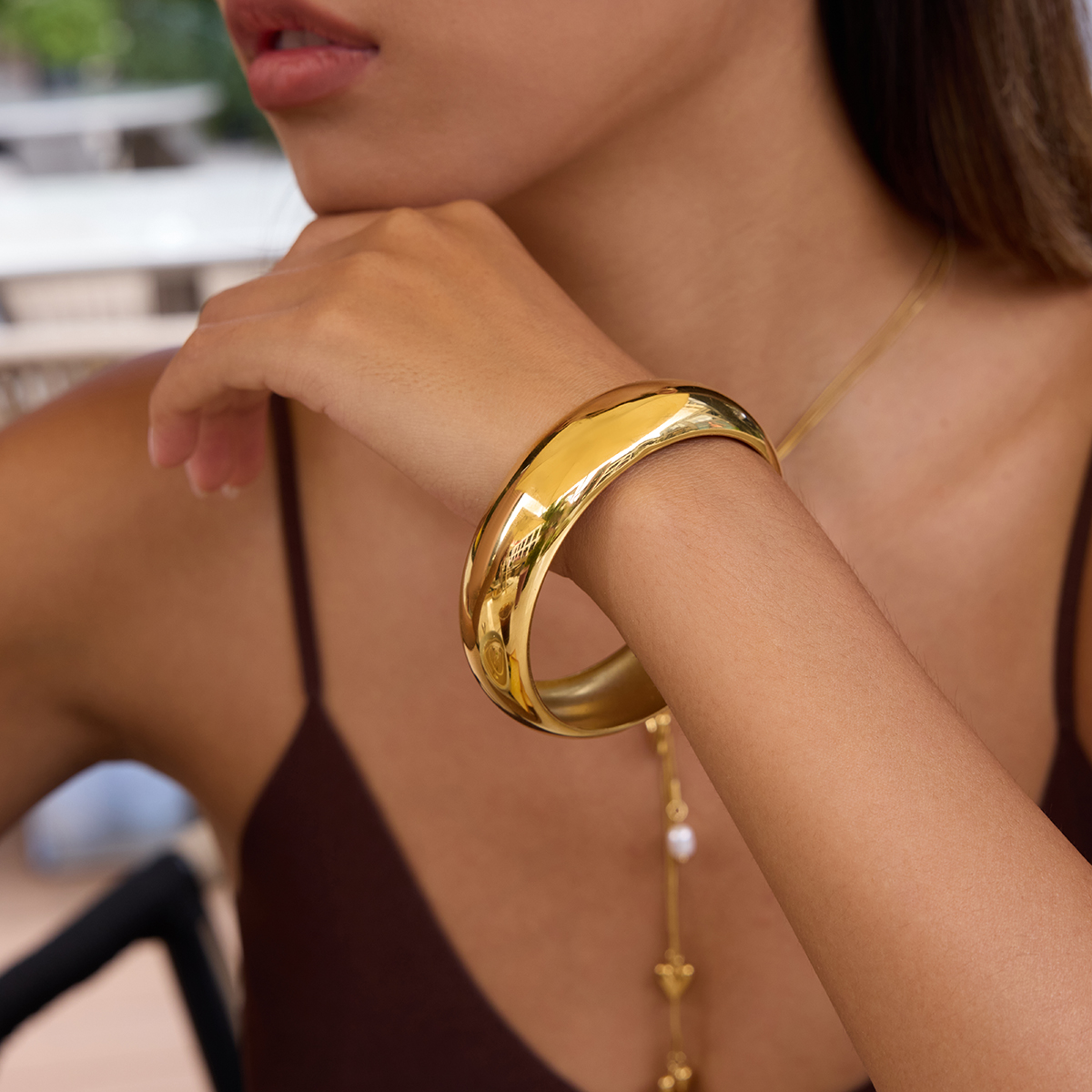 -1088281102-148610997 (1) Pulsera Chunky de acero inoxidable