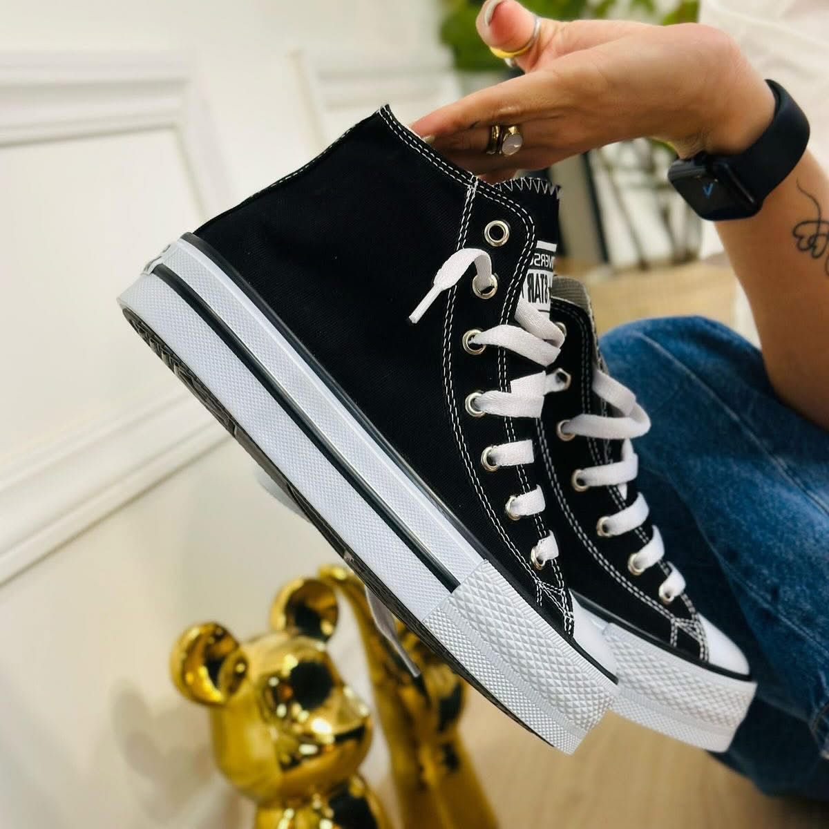 CONVERSEE Converse Negro