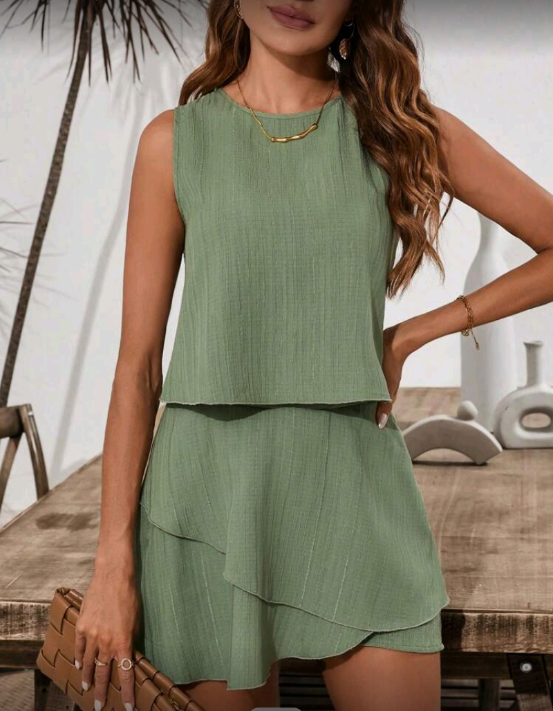 IMG_20251019_124901 Set 2 piezas top y falda shorts