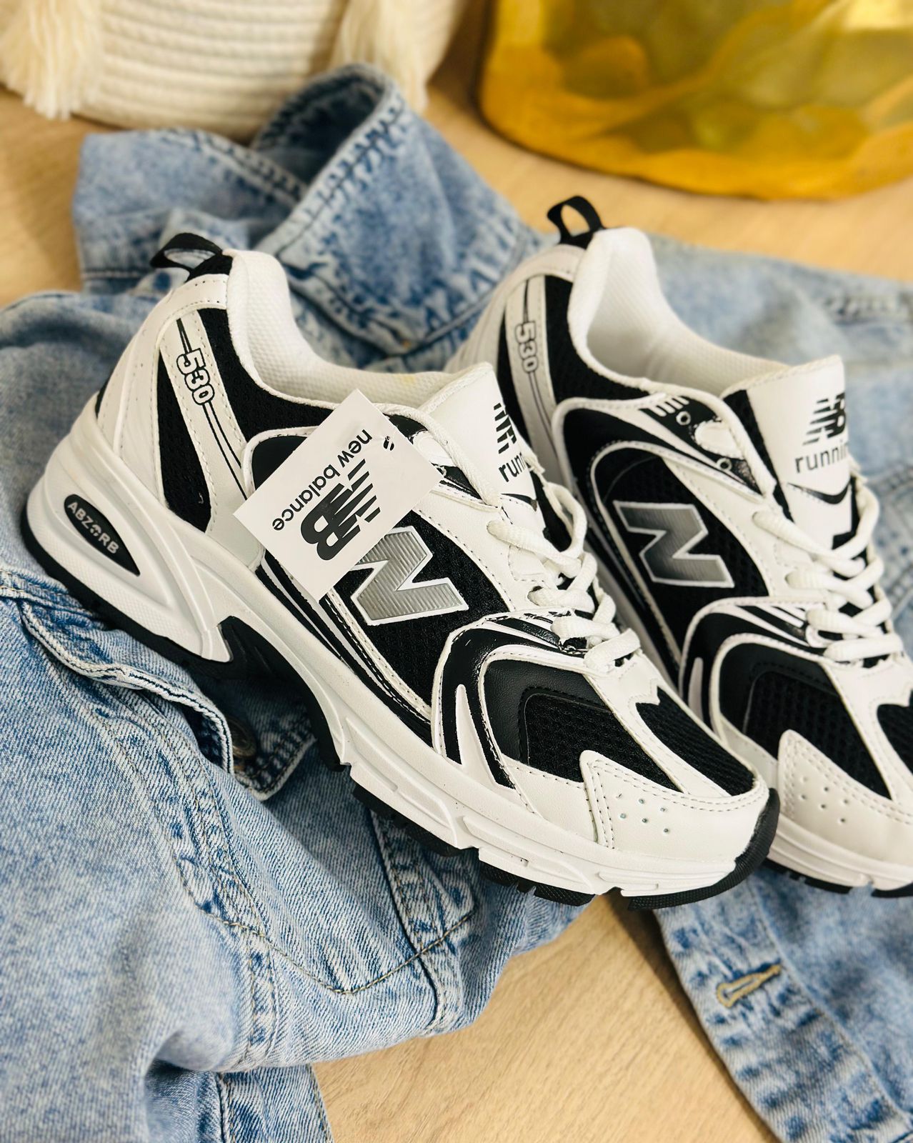 NEW BALANCE NERO New Balance Negro-Blanco