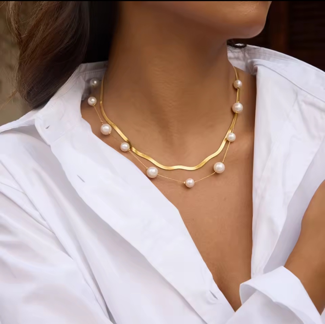 Screenshot_20251017_174008_AliExpress Collar doble de acero inoxidable con perla