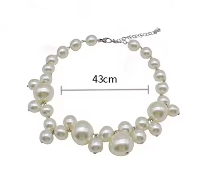 Collar de Perlas chunky MCS_Col_02 - Imagen 3