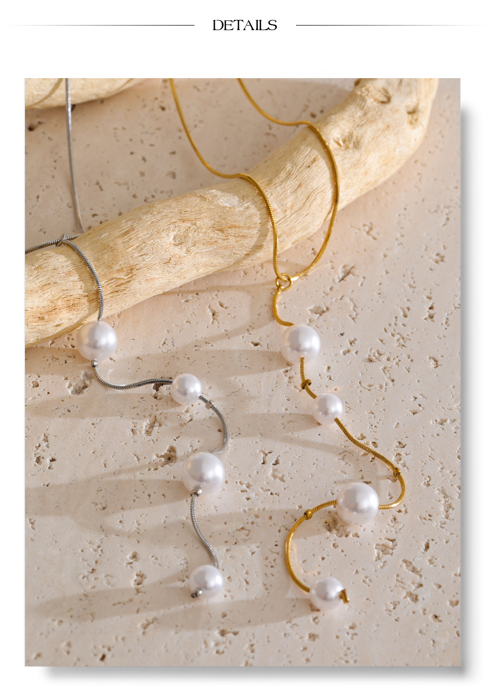 Collar corbatero plata