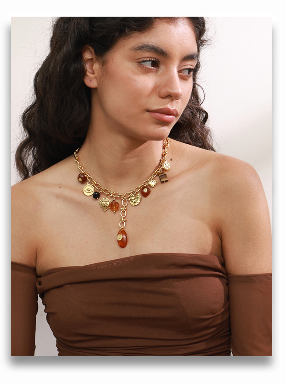 Collar charms otoño