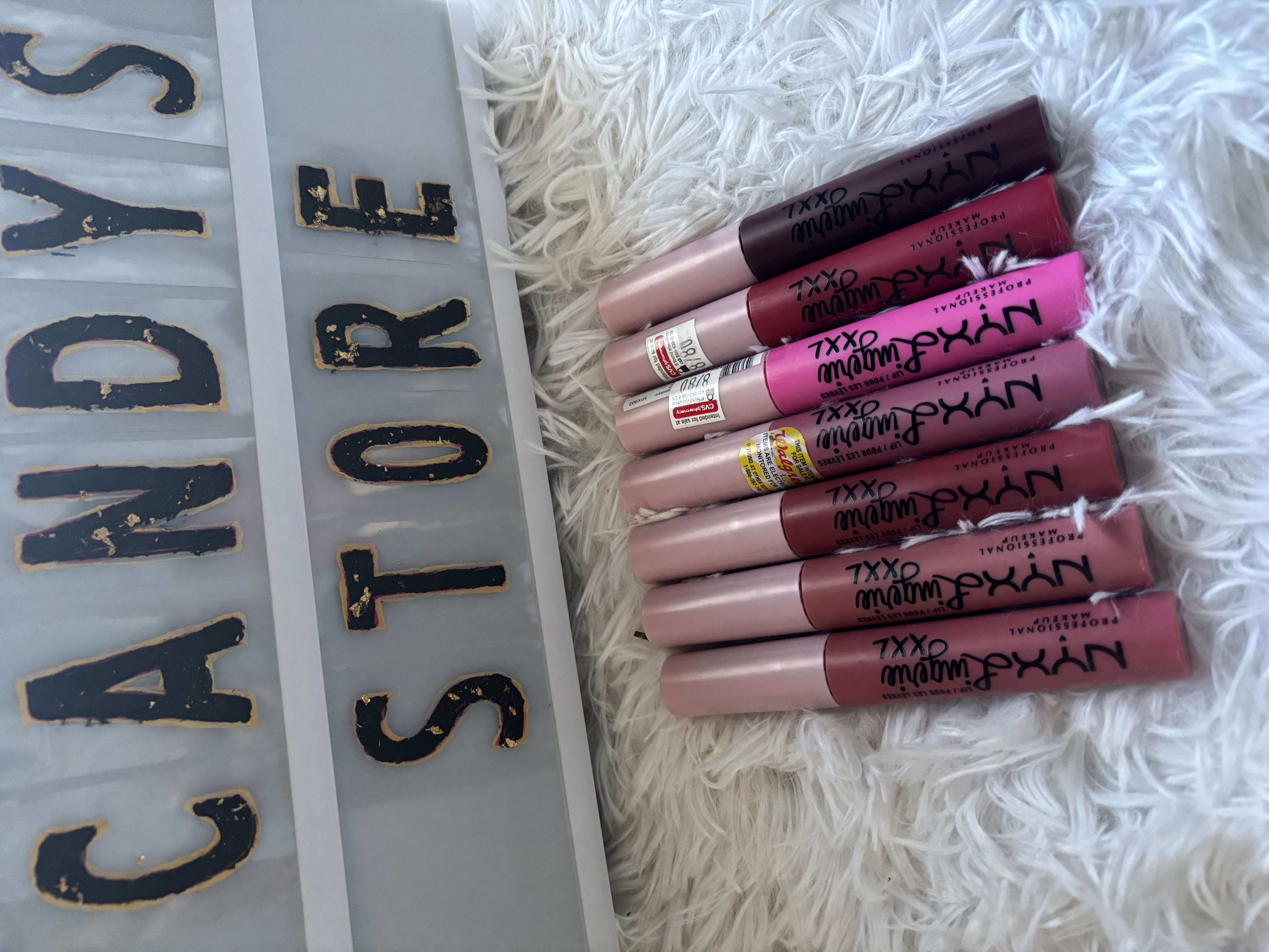 labiales líquidos mate NYX Professional Makeup Lip Lingerie XXL.