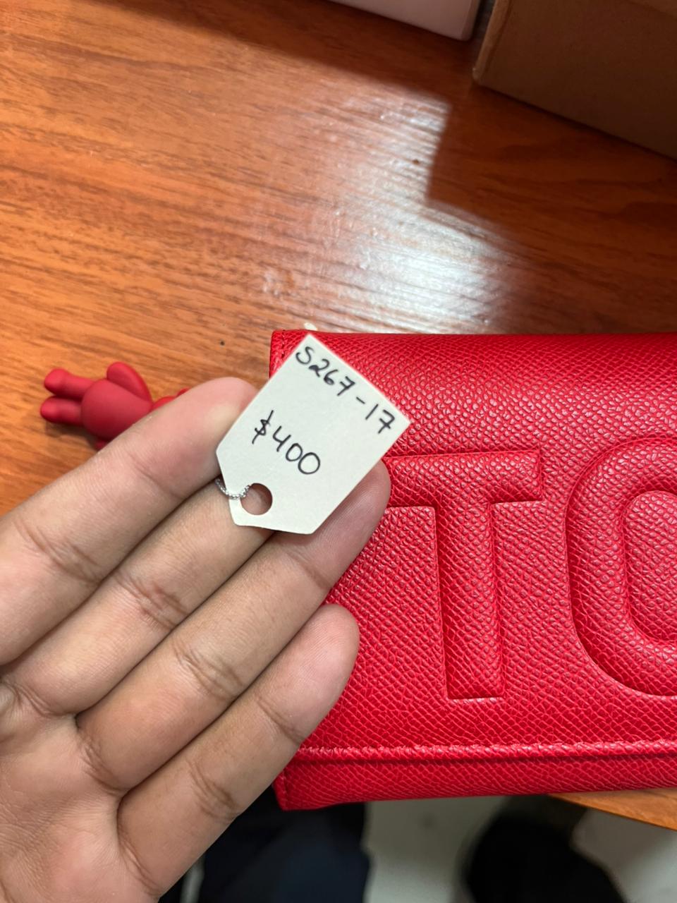 Cartera Tous Roja Grande