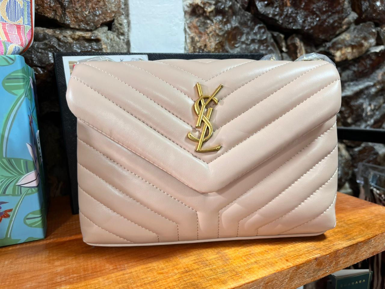 Bolsa Yves Saint Laurent Color Nude