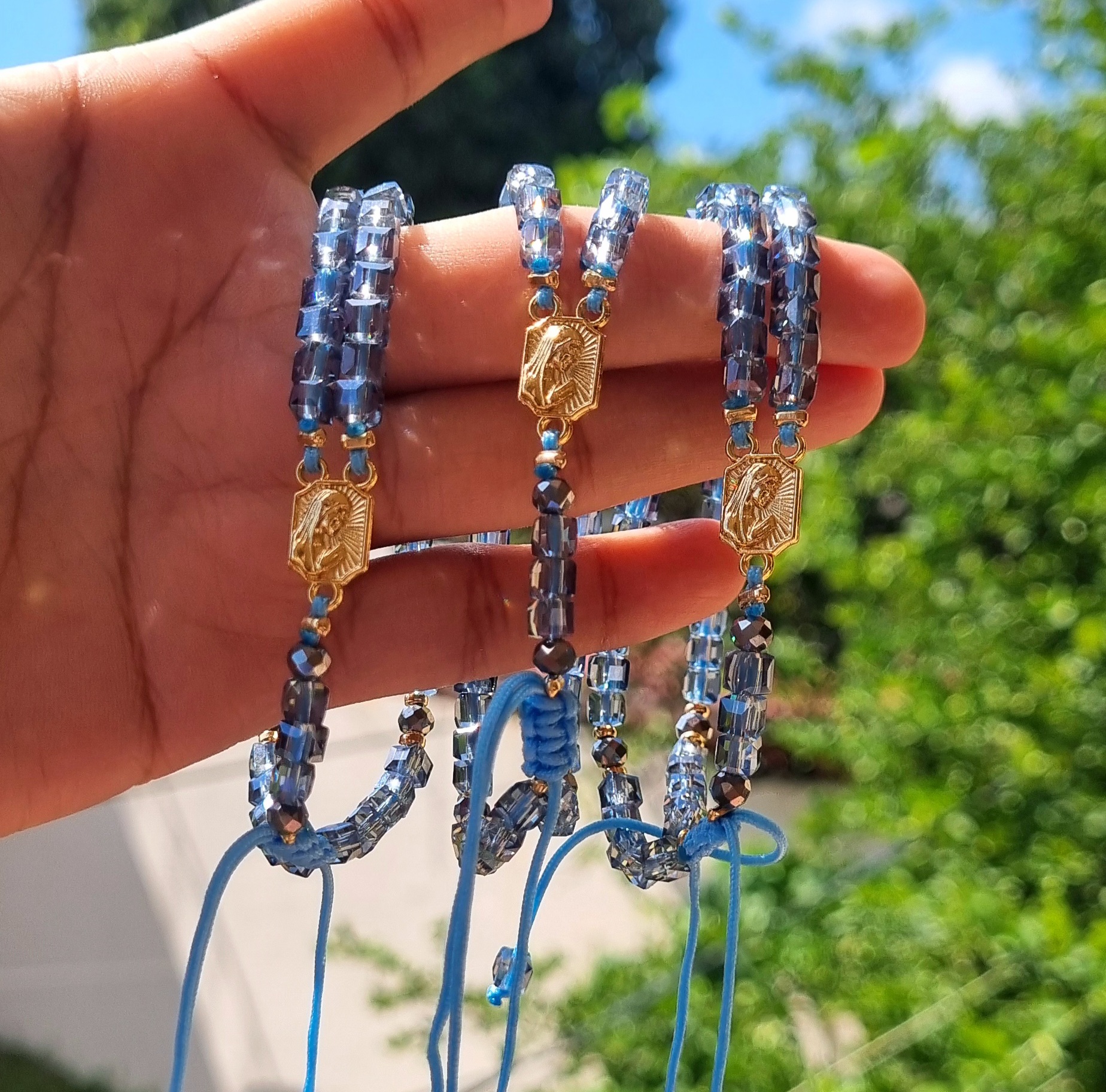 Brazalete de rosario ✨️🤍