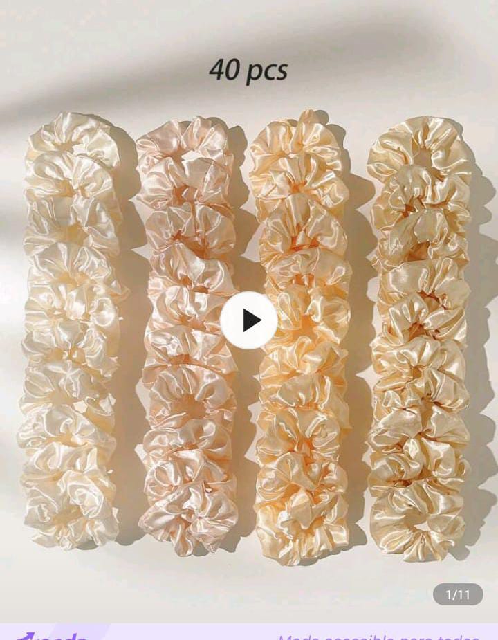 Paquetes de scrunchies