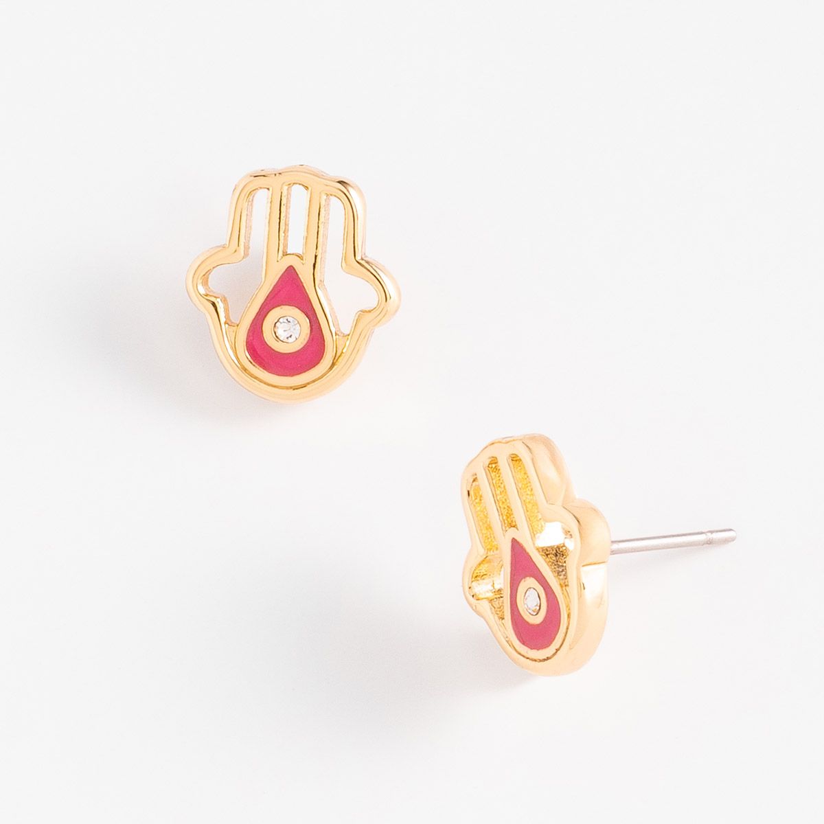 Aretes diseño mano