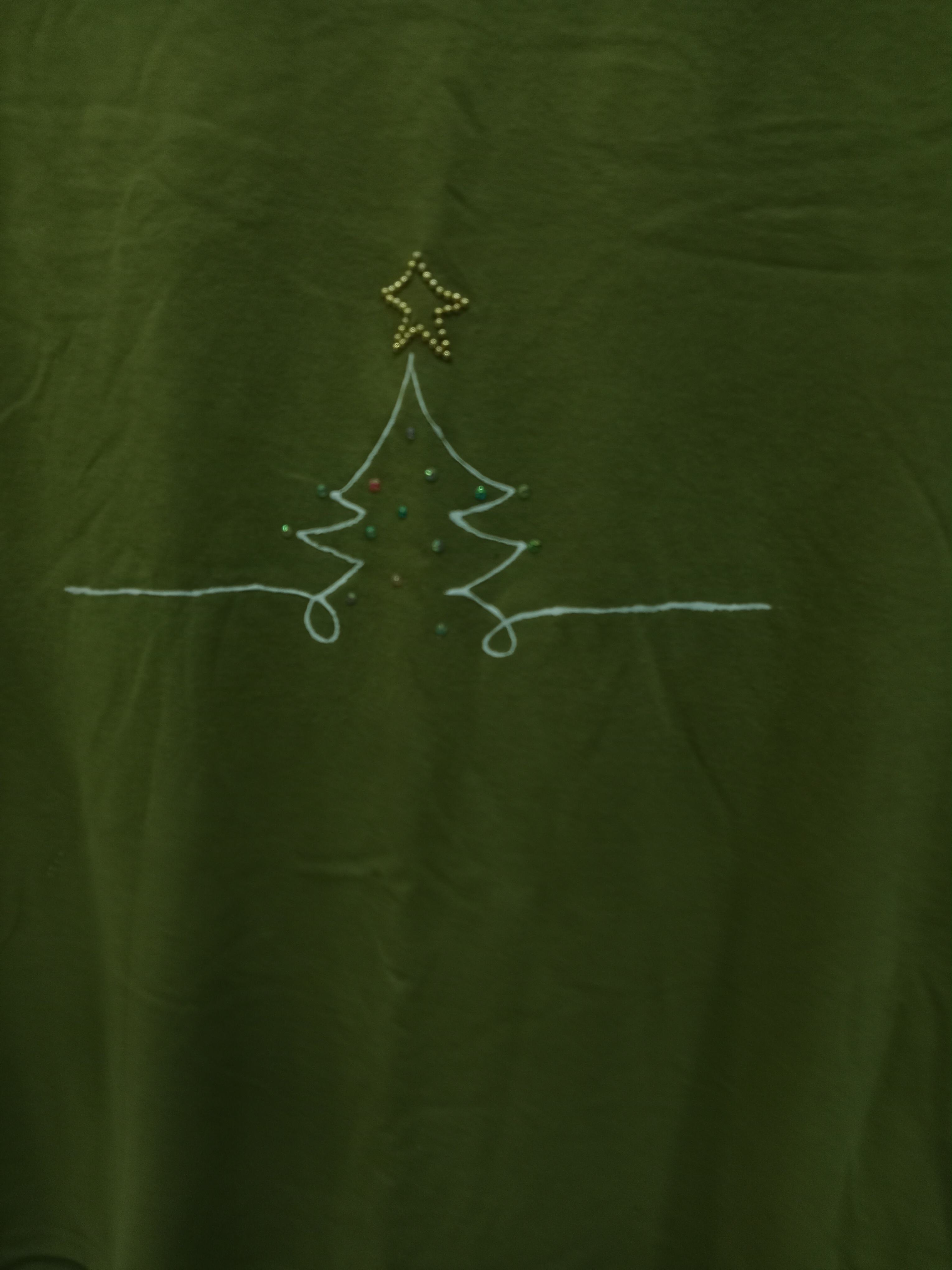 Blusa pino navideño