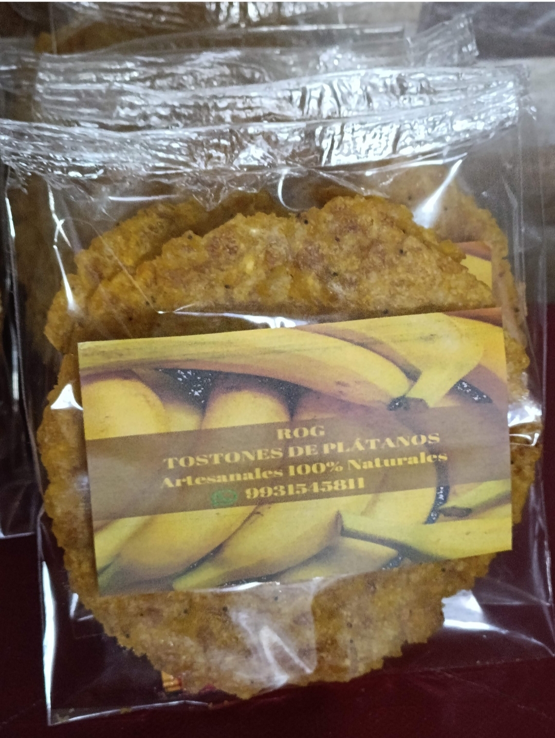 TOSTONES DE PLÁTANOS
