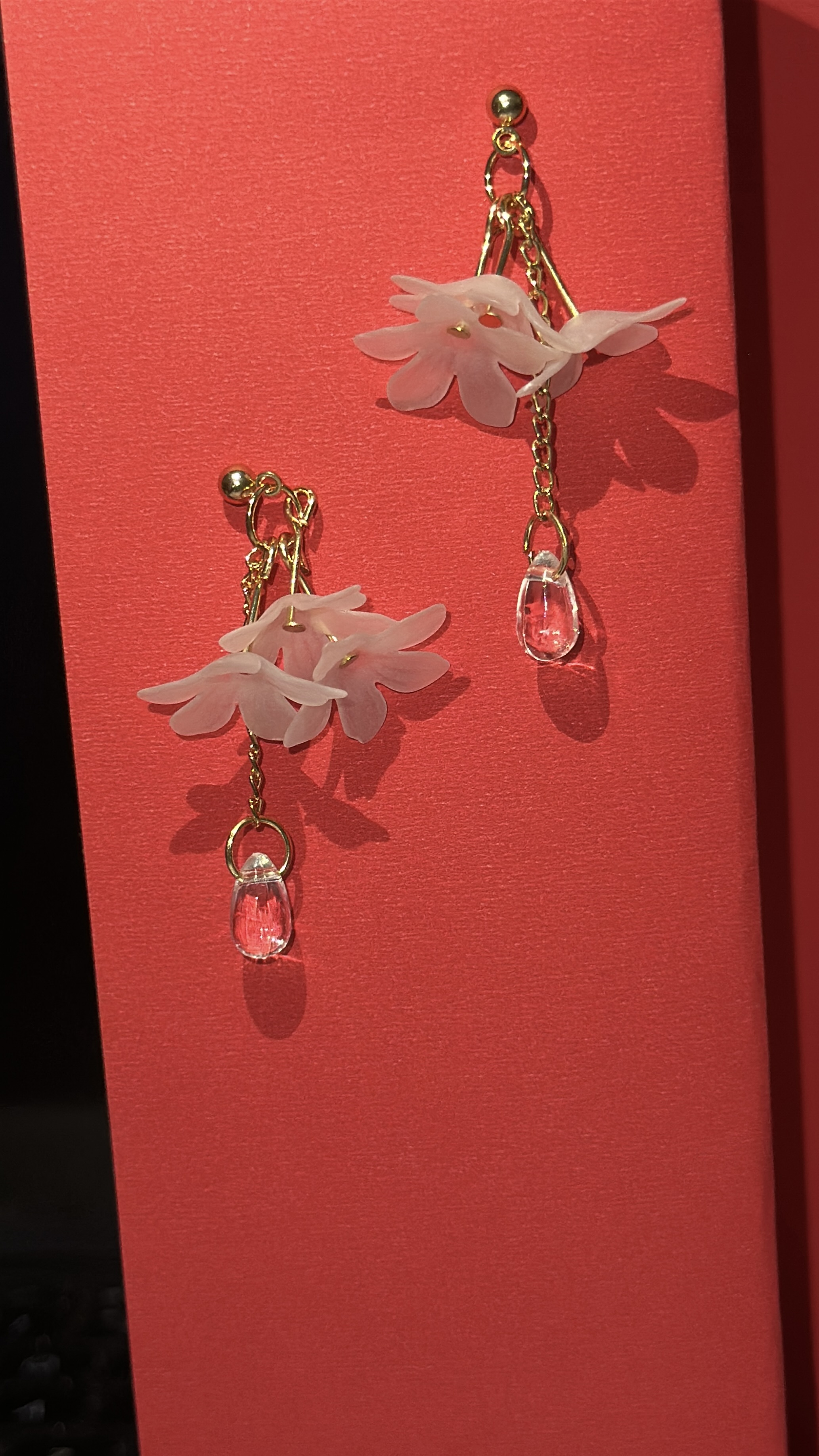 IMG_4178 Aretes Flores Colgantes