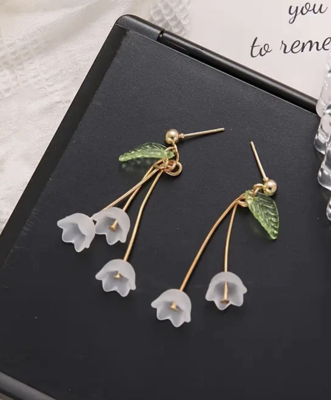 Screenshot Aretes Flores Colgantes