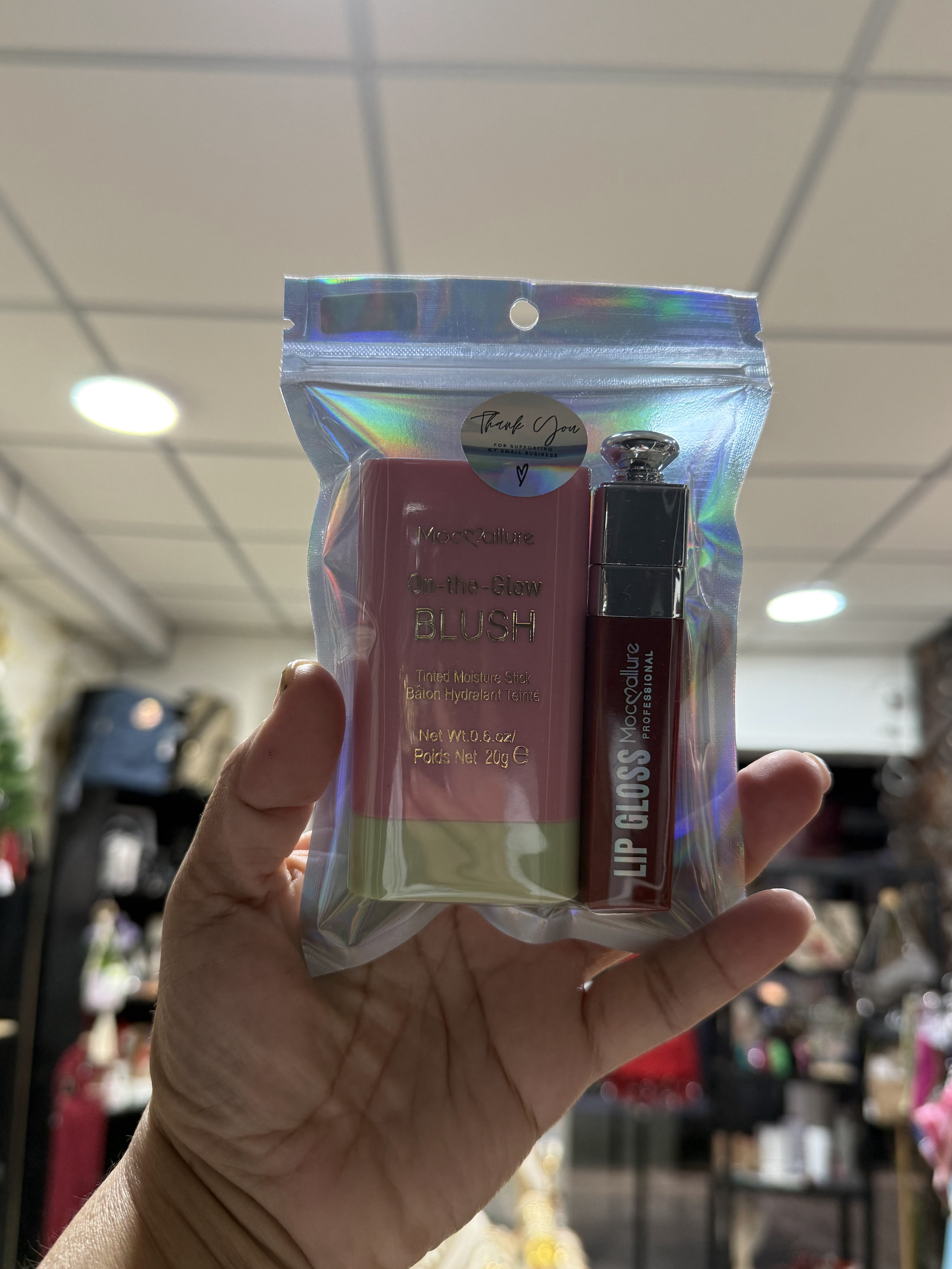 IMG_9456 SET LIP GLOSS CON RUBOR ROSA