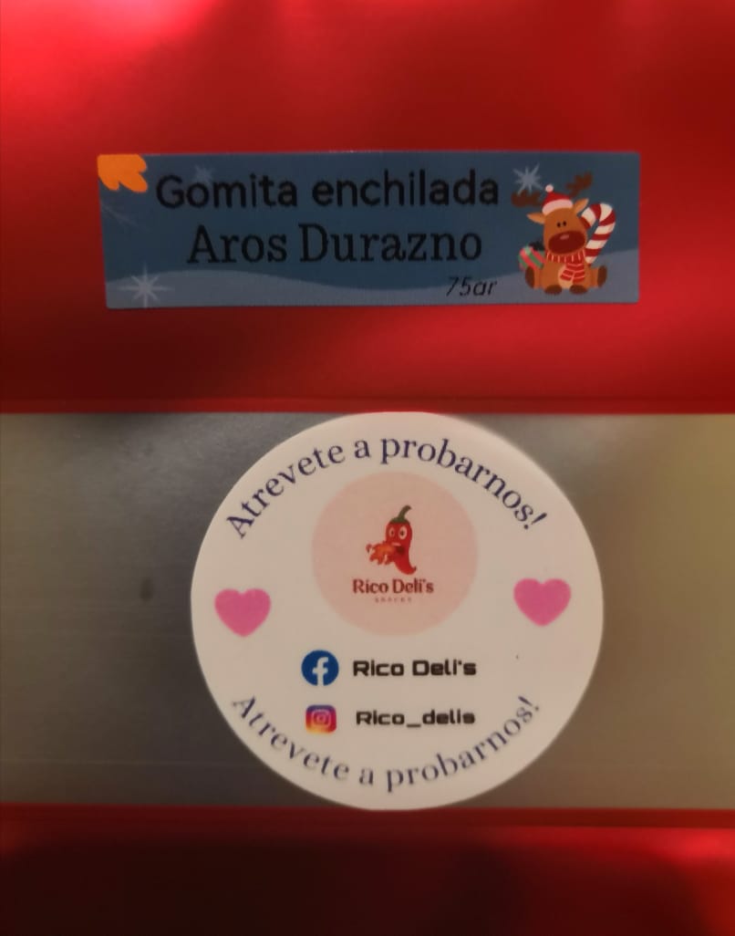 Aros de Durazno