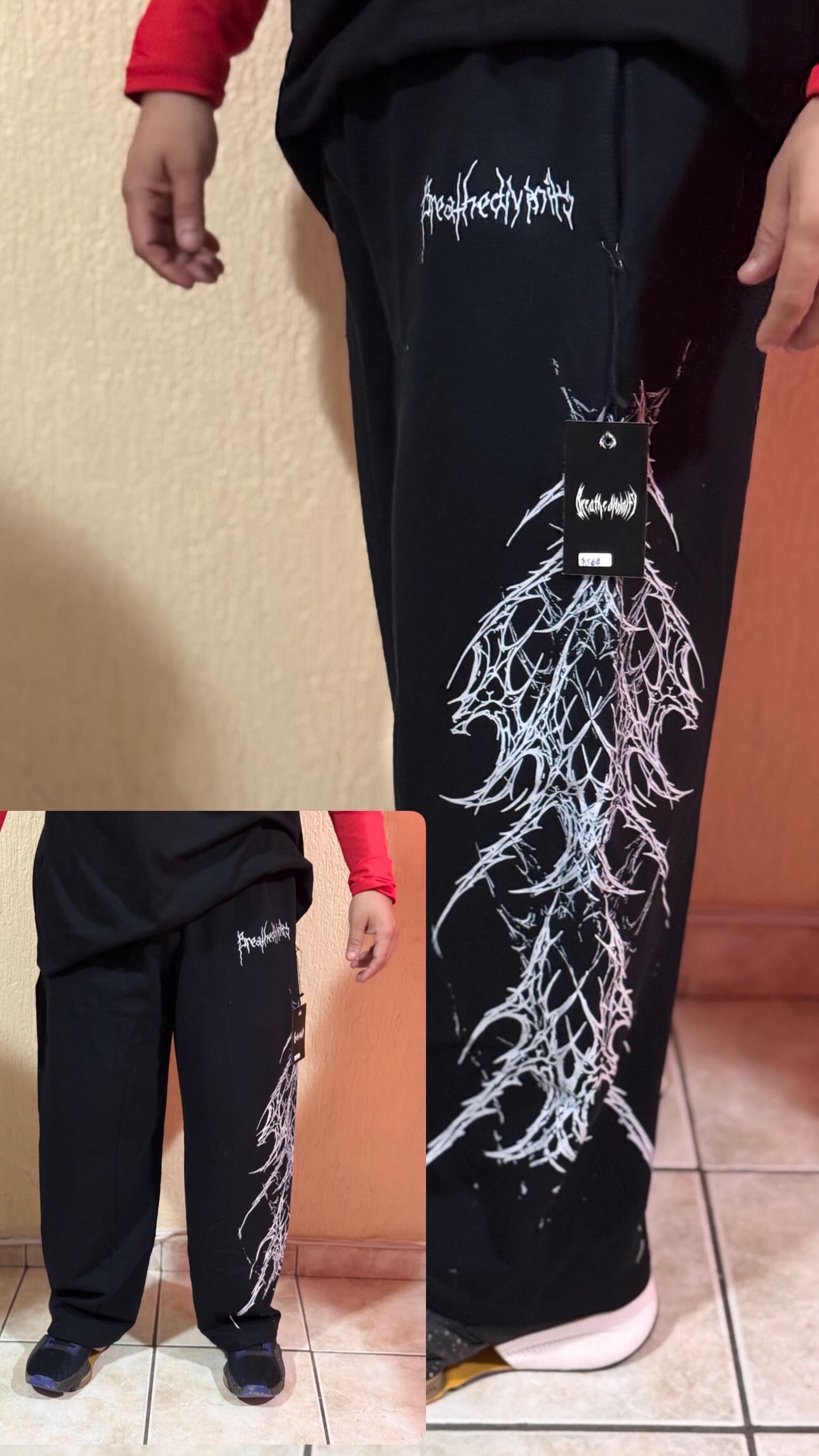 21AC0B09-8297-4BE2-9948-A3F1EEF20FB4 Pants negro marca breathdivinity