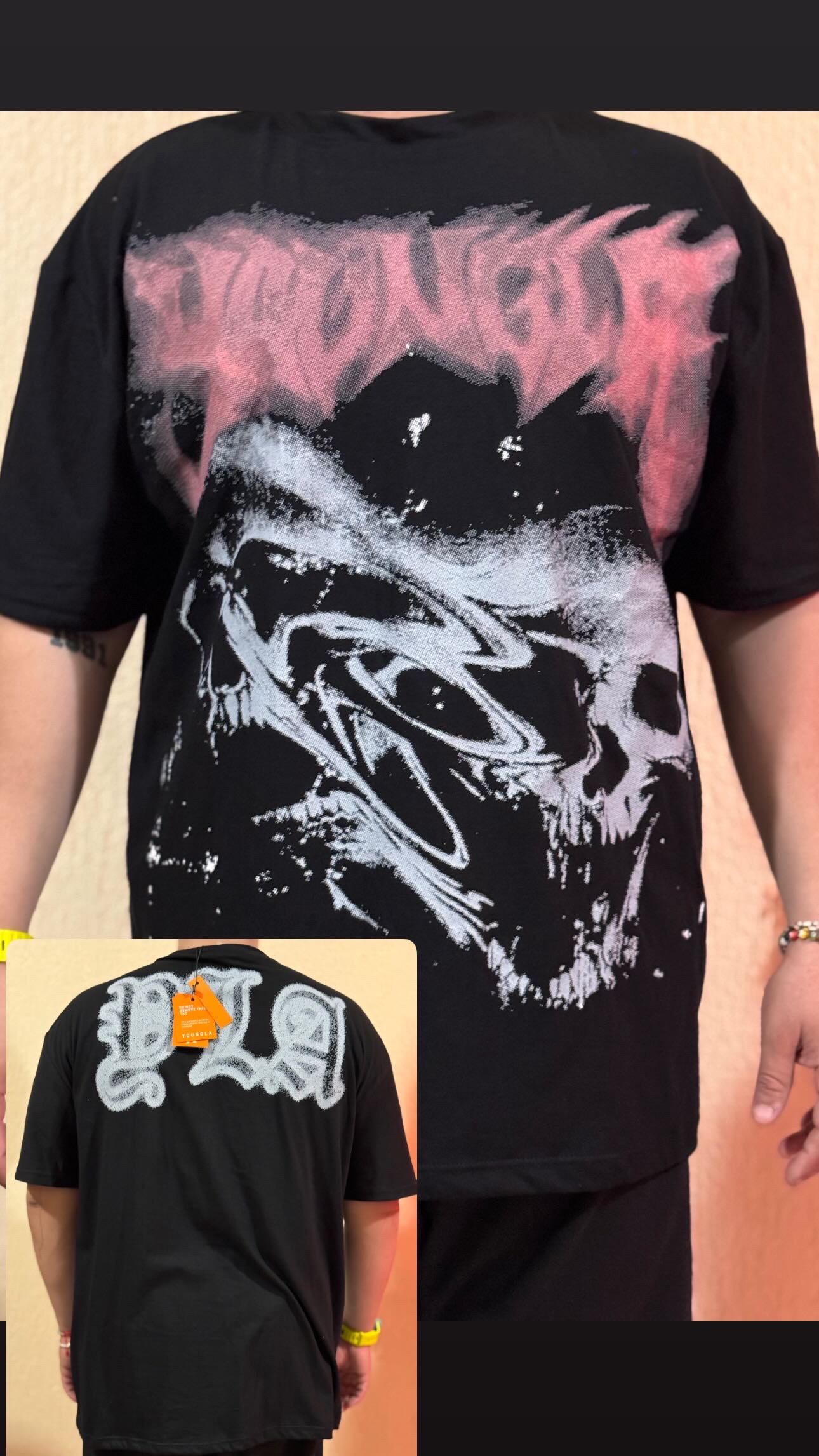 4B208F2B-56E7-4937-8741-07F01907DCD9 Playera YLA negra logo