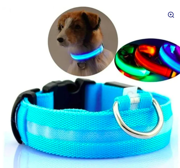 Collar de batería con luz led - Imagen 2