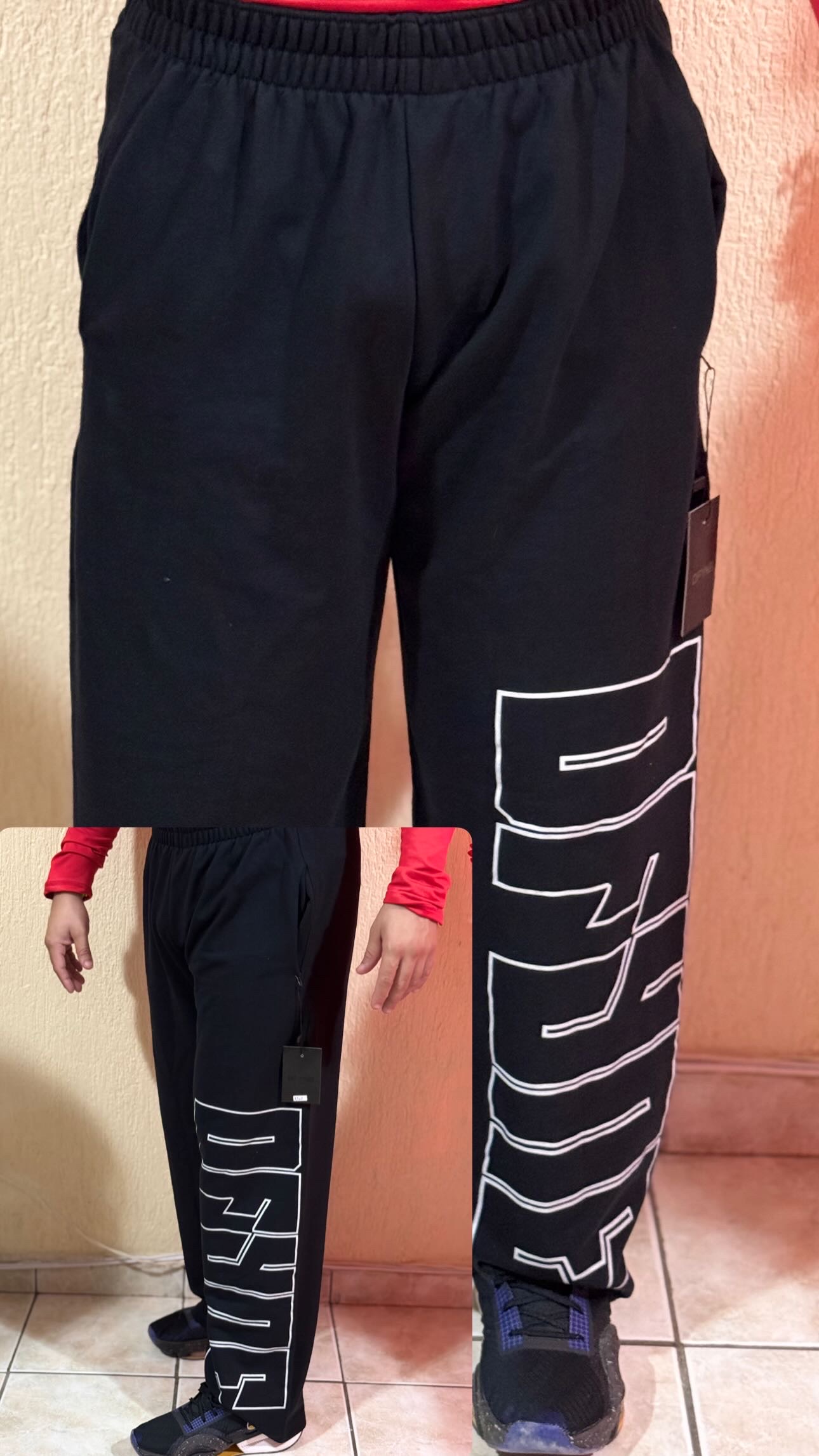 B6000975-00E5-455D-8276-8D9542A158F5 Pants negro DFYNE