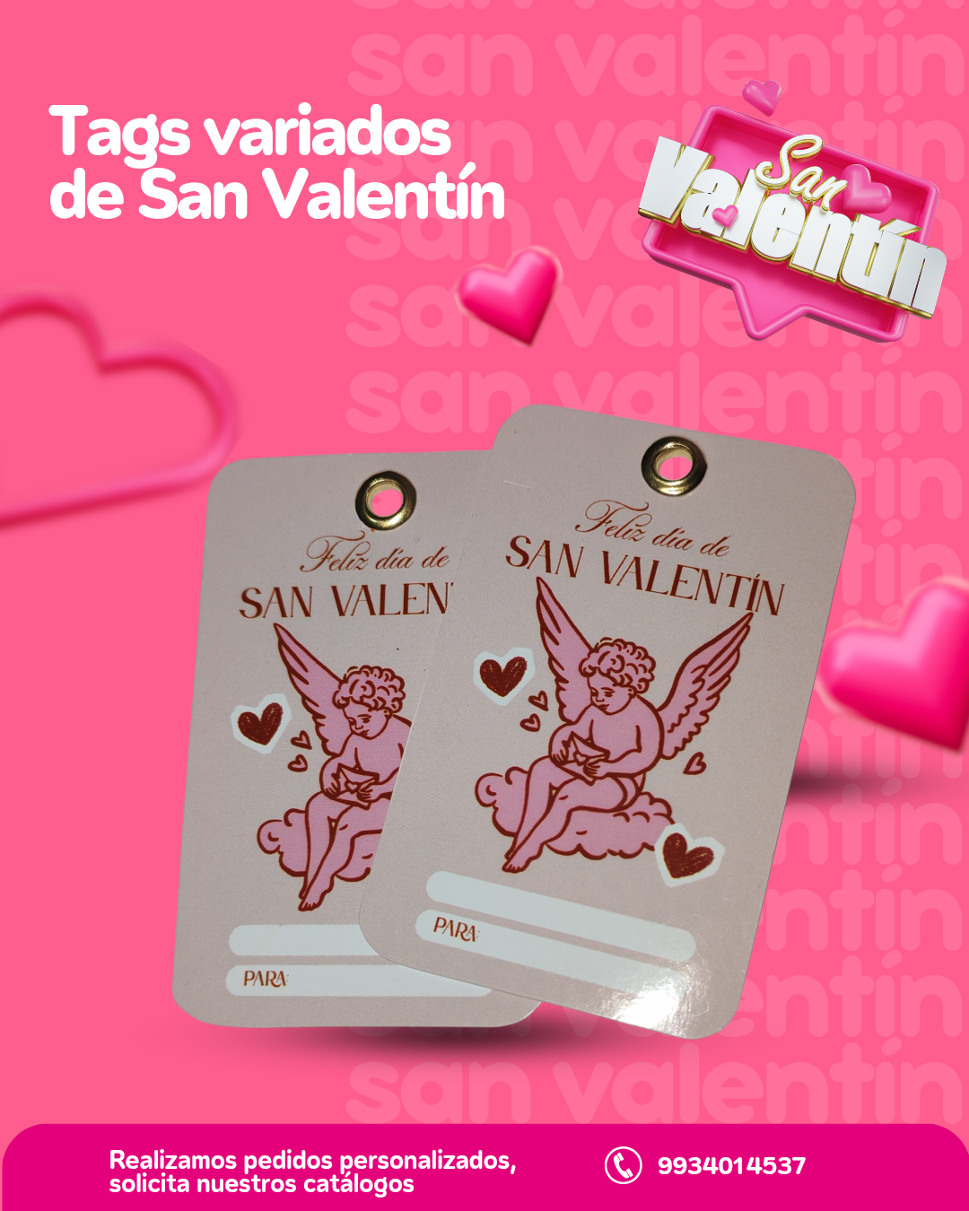 Tags para regalos Varios - 8 piezas