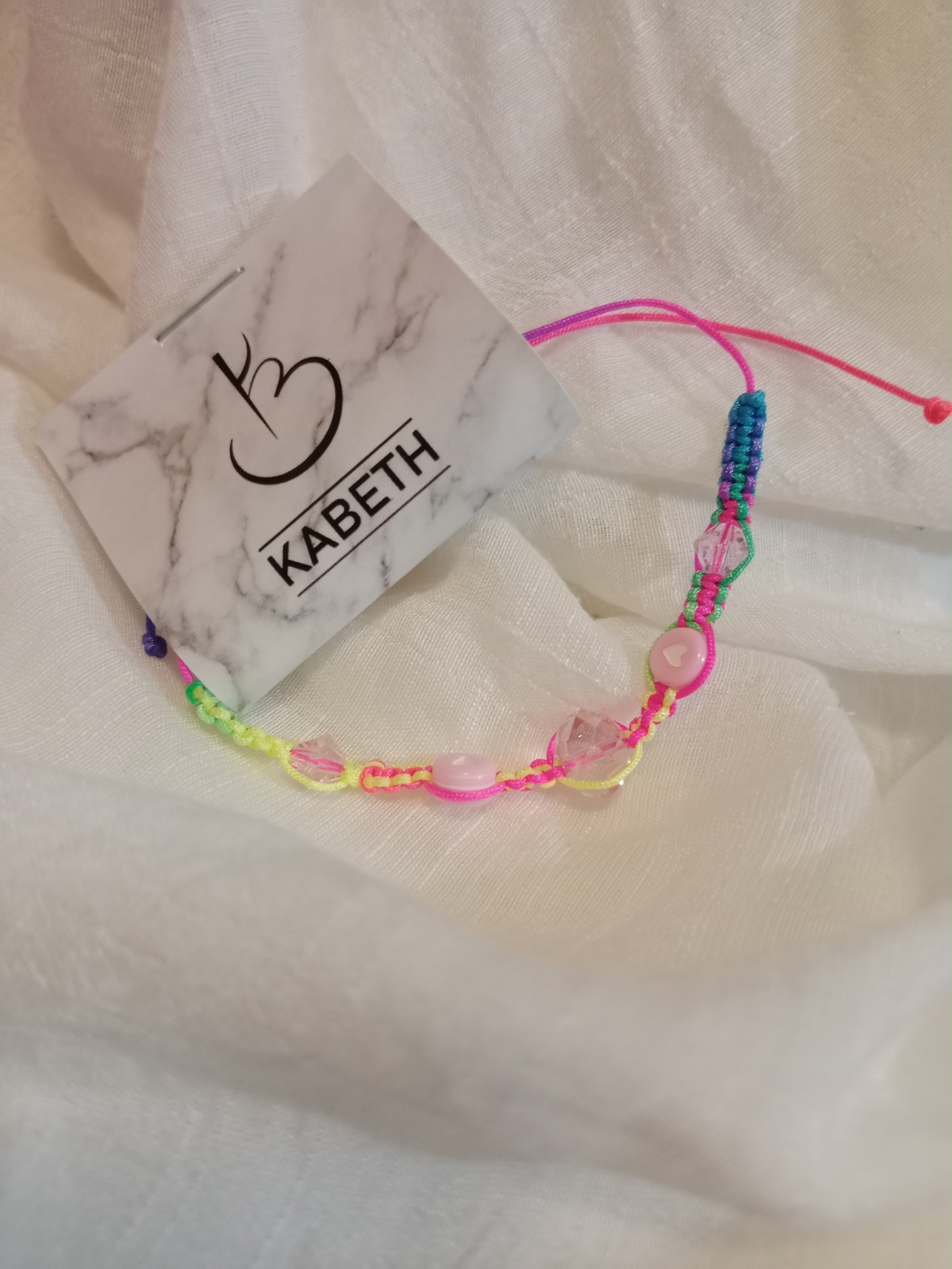 Pulsera colores neón