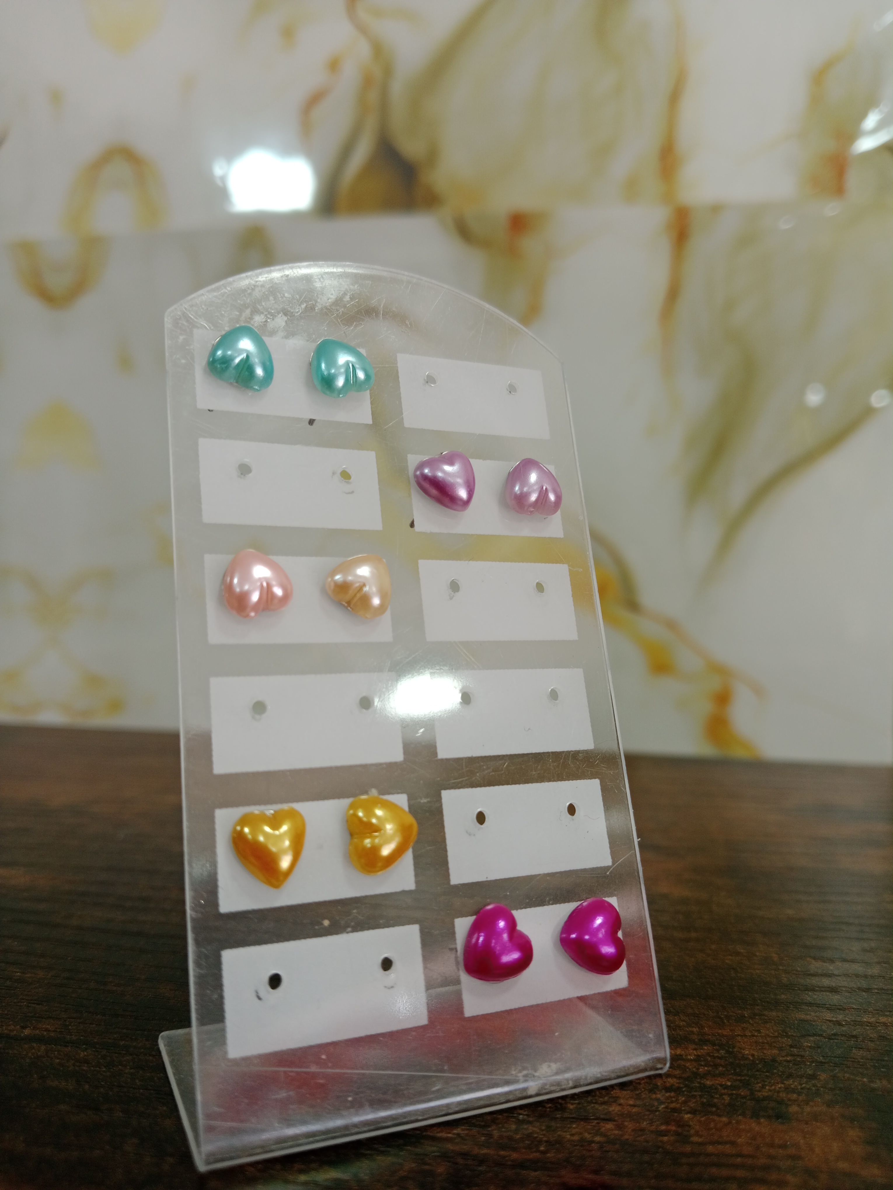 Aretes mini corazón