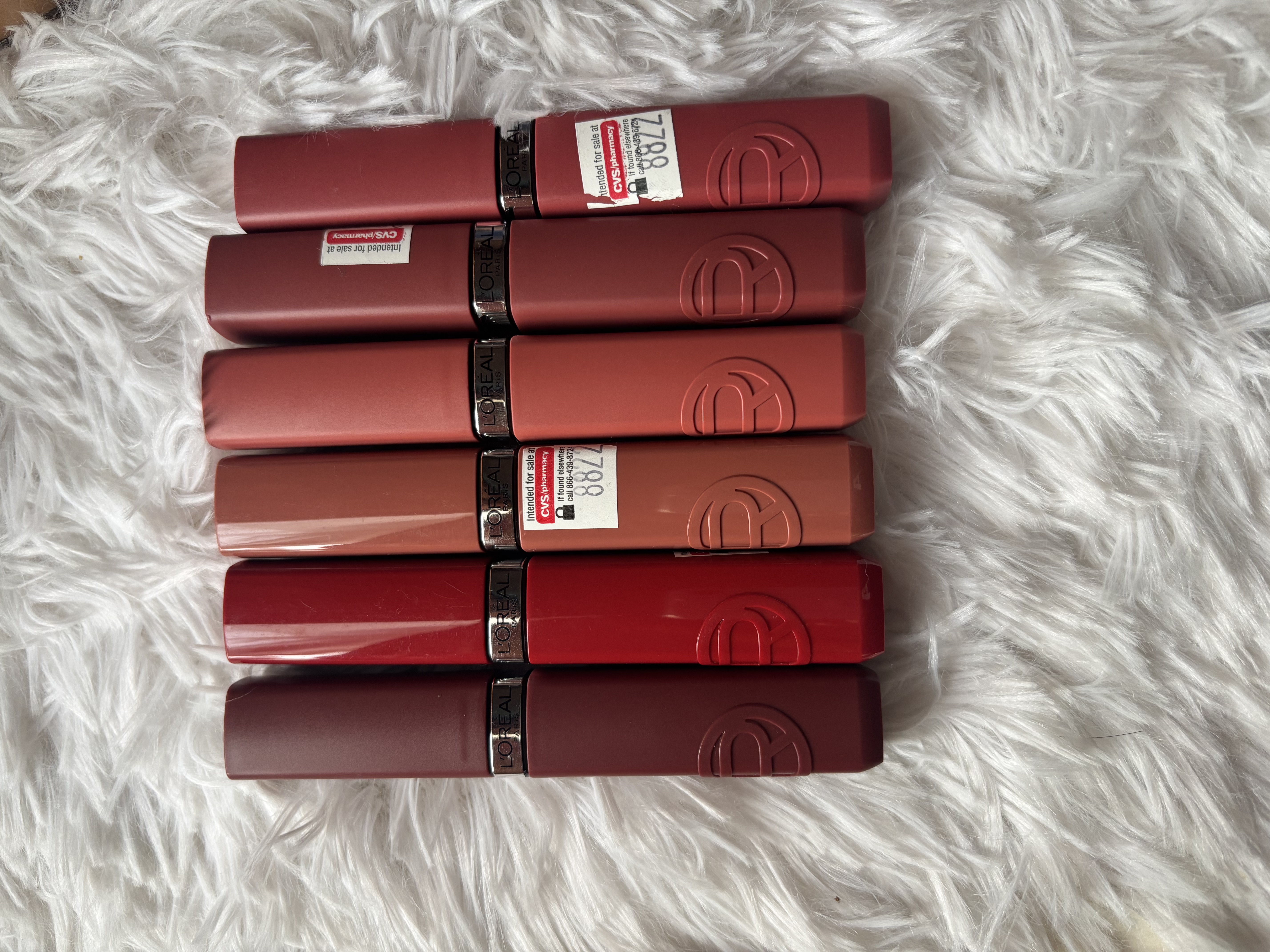 labiales líquidos L'Oréal Paris Infallible Le Matte Resistance.