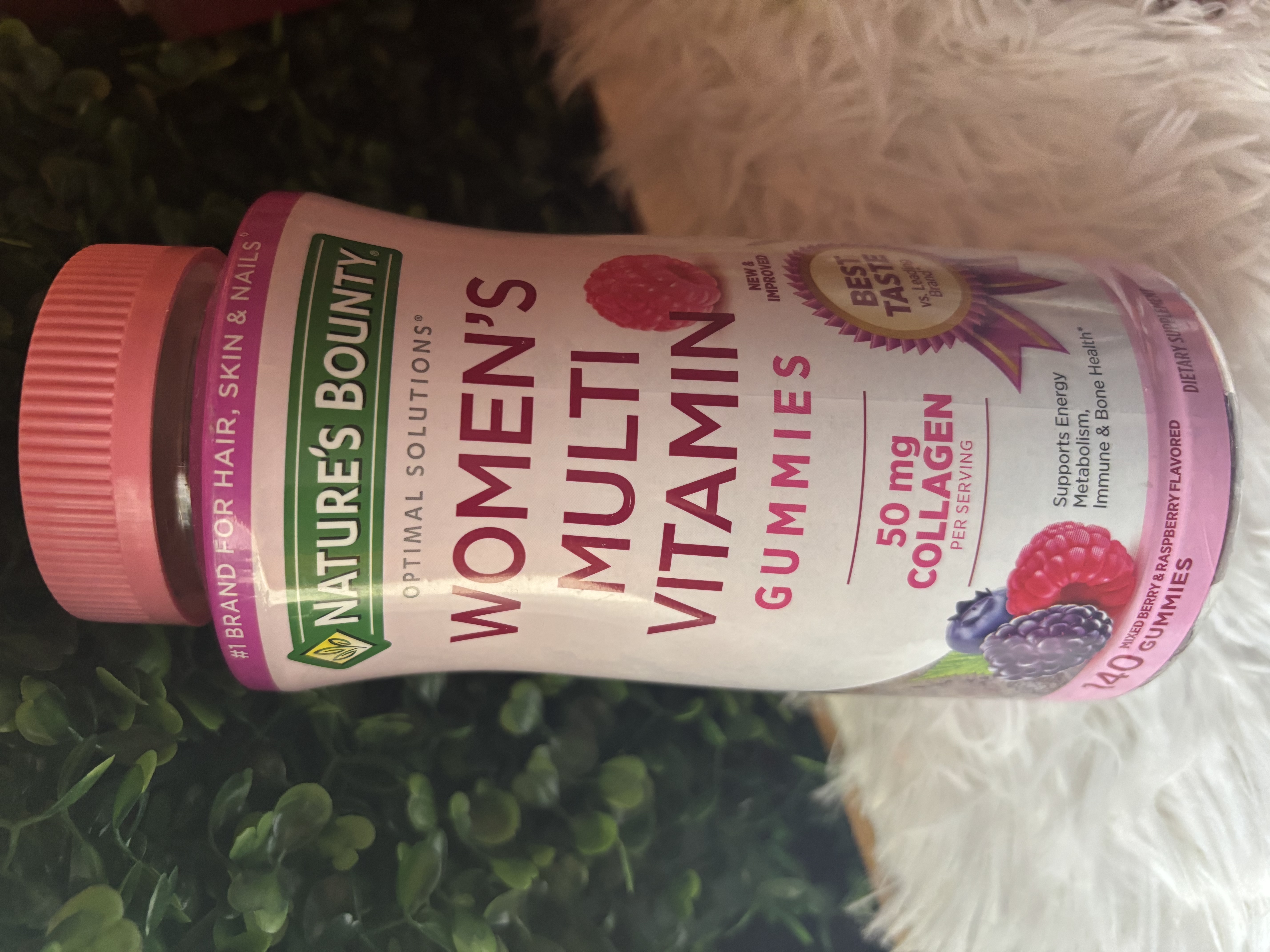 Gomitas multivitaminicas para mujer