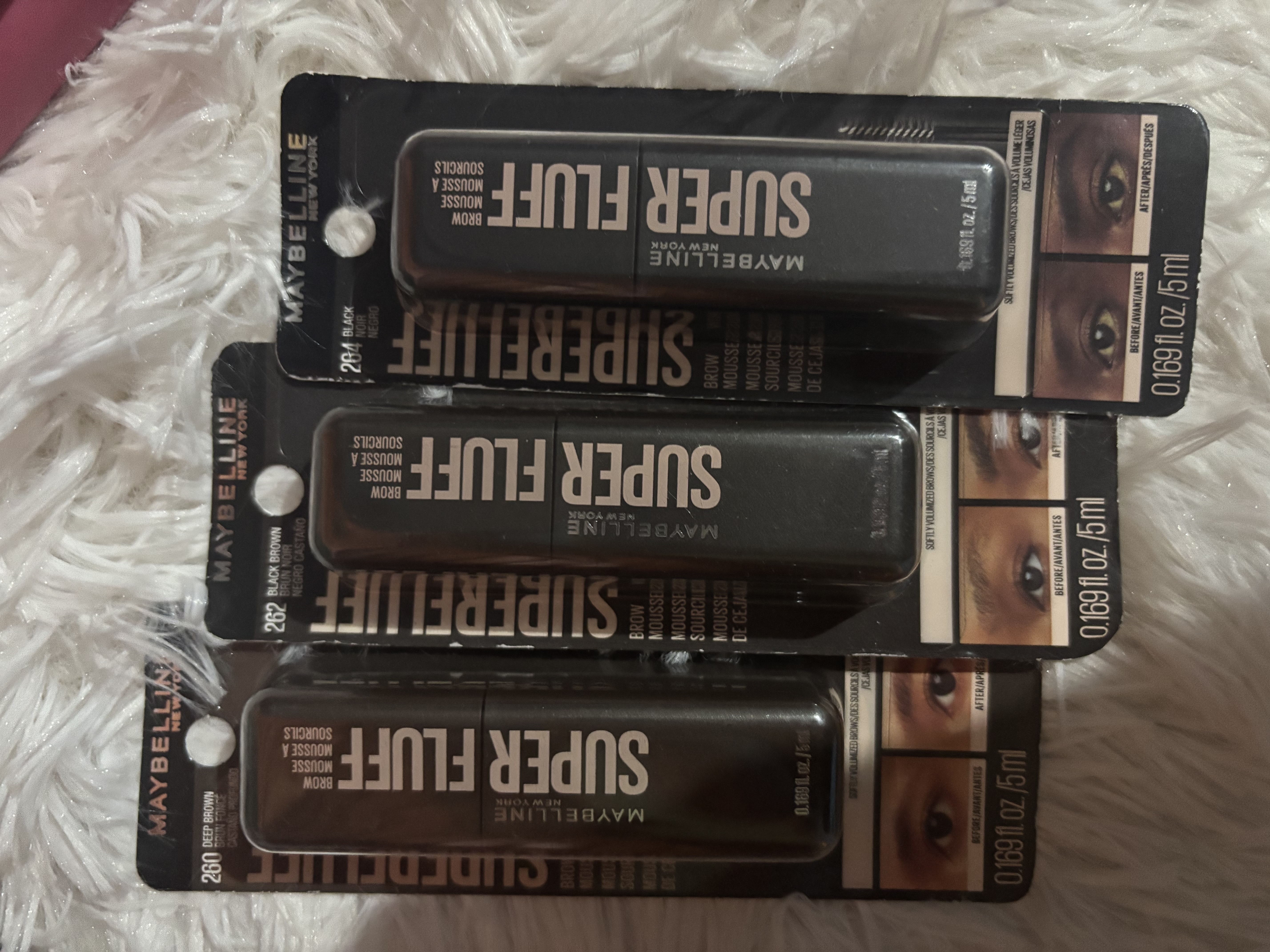 mousse voluminizador para cejas Maybelline Super Fluff