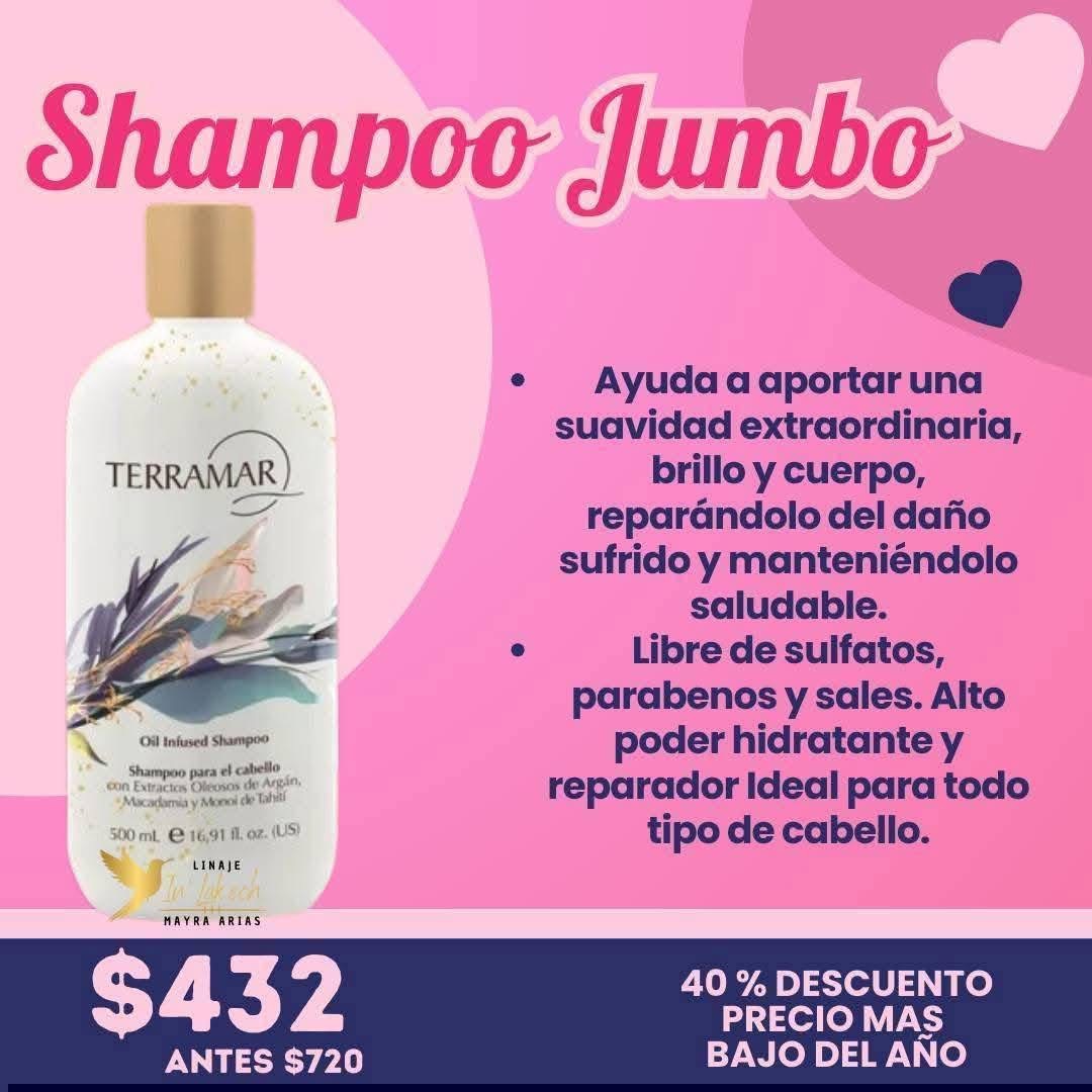 Shampoo para el cabello de 500ml