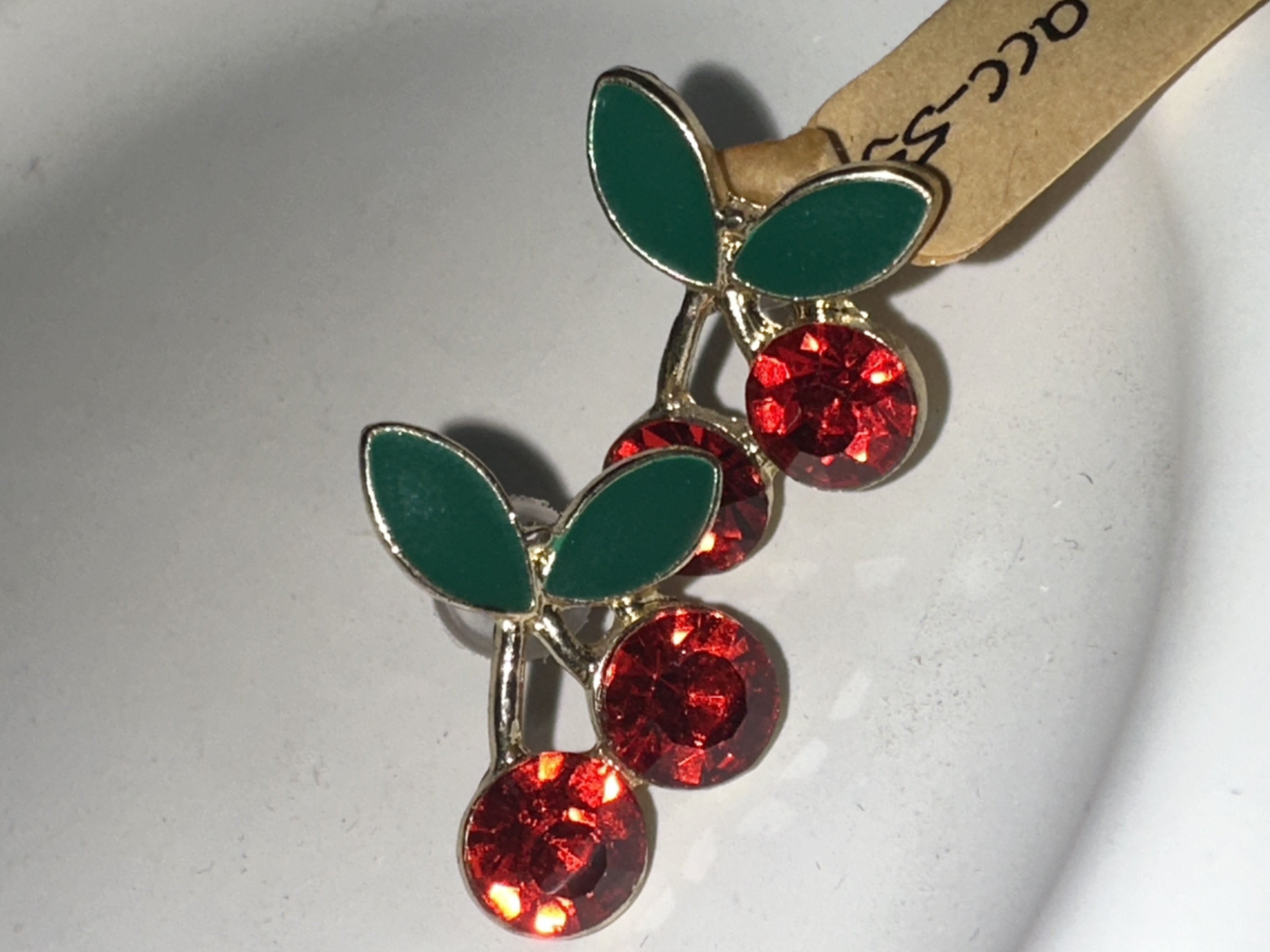 aretes cherry suggar