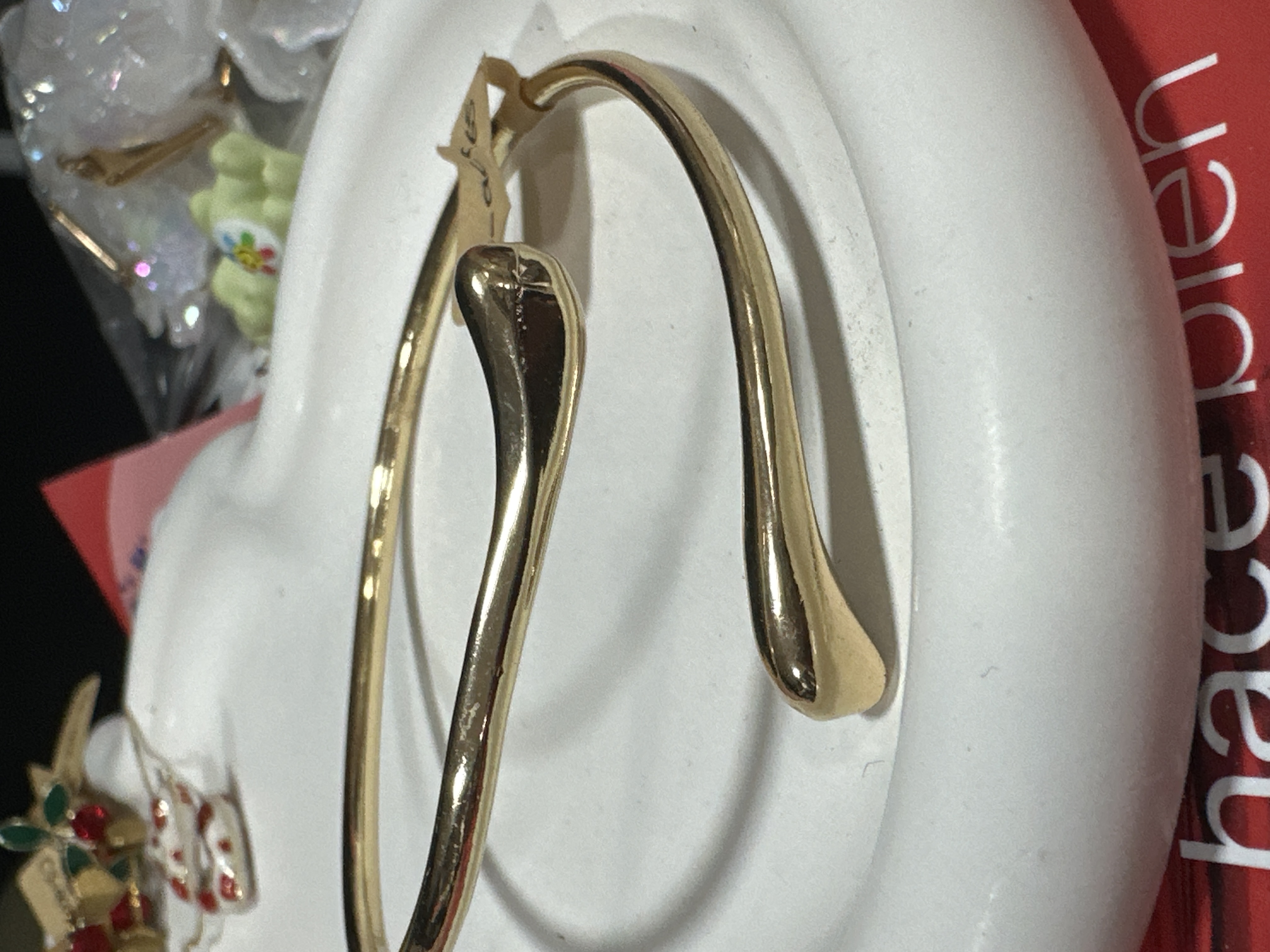 brazalete vintage brazo superior dorado