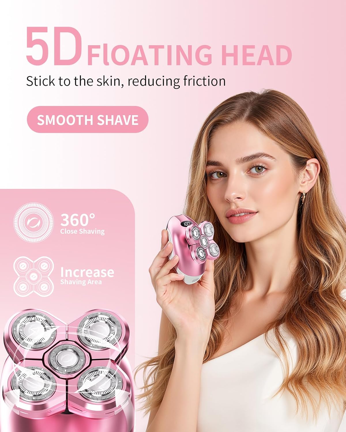 WEQOEE RASURADORA ELECTRICA - Imagen 2