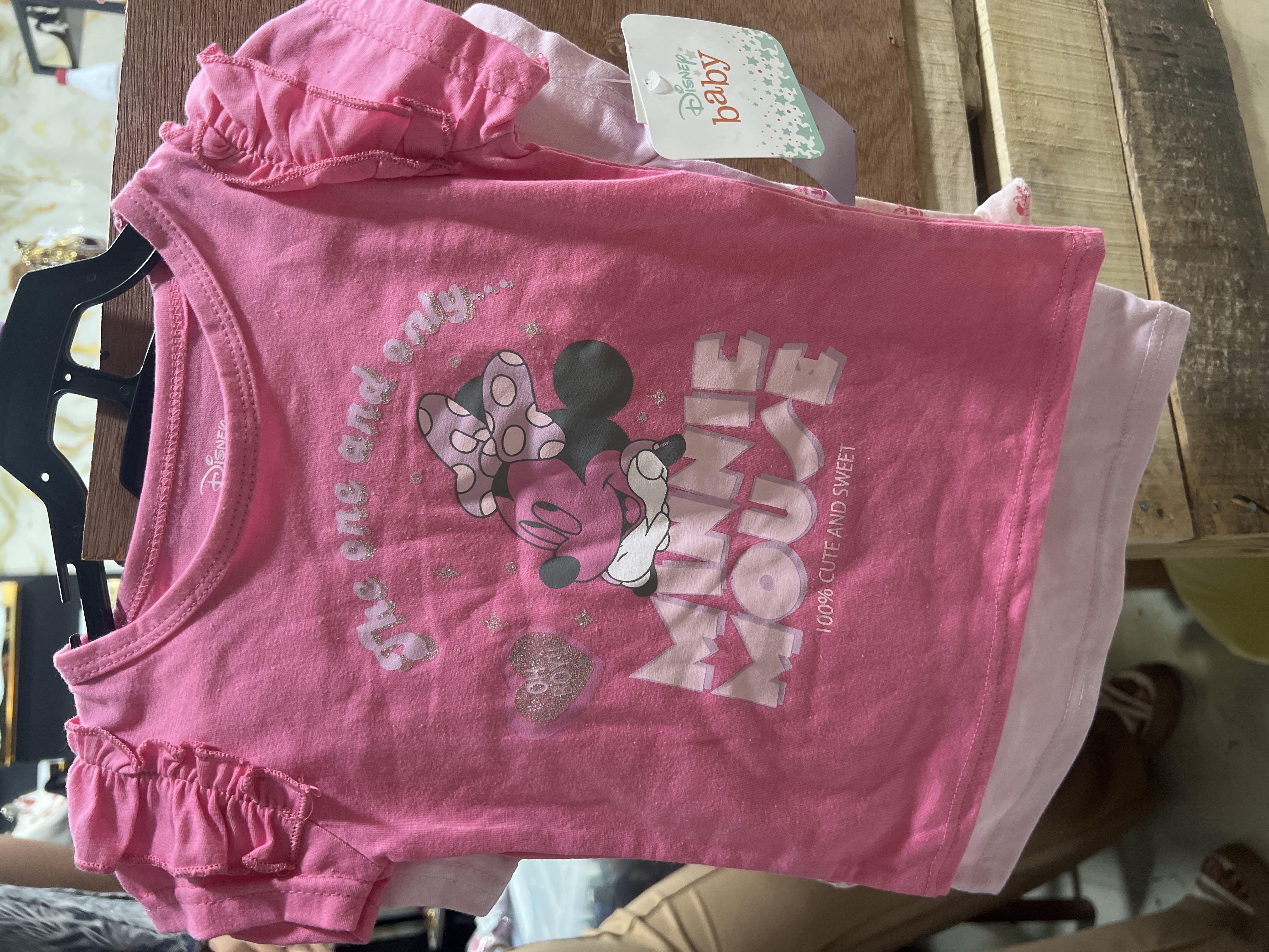 image Set de 3 pz niña Minnie