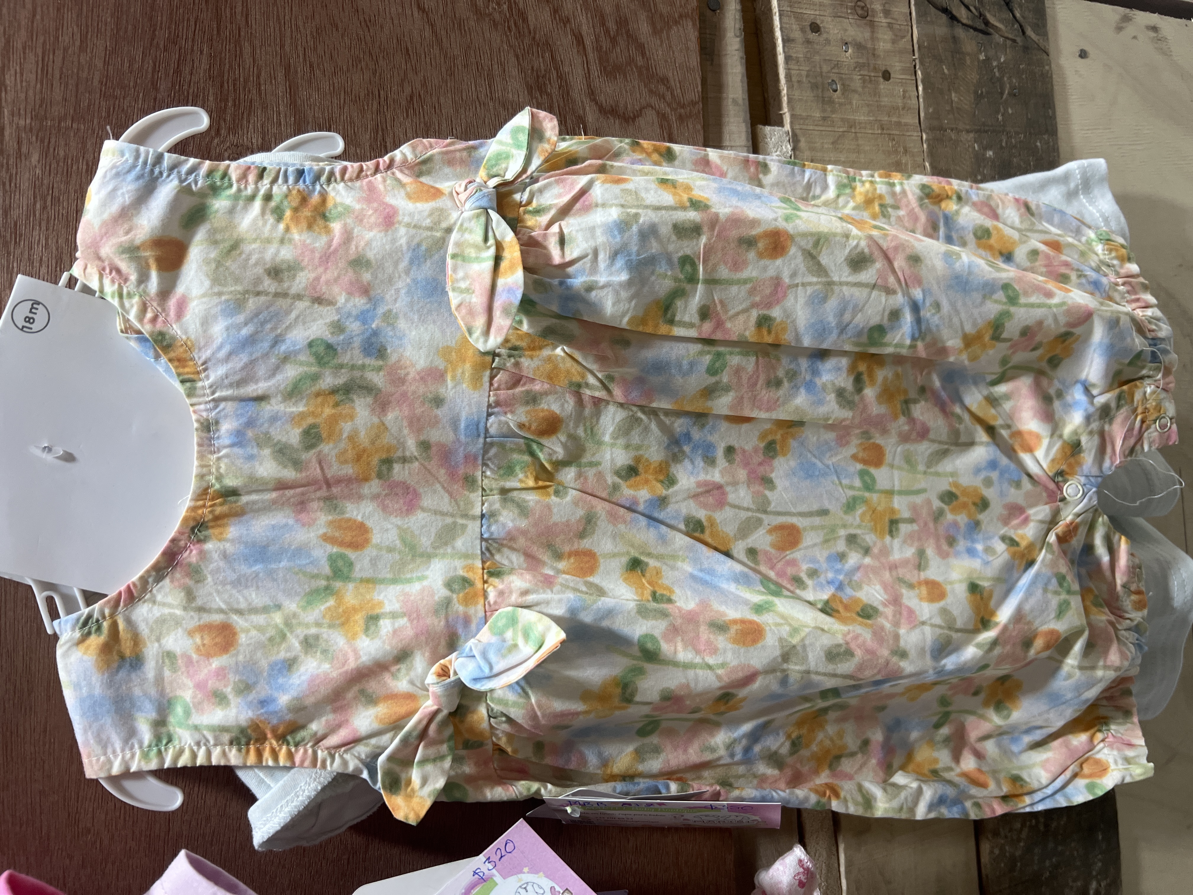 image Set de 3pz niña floral