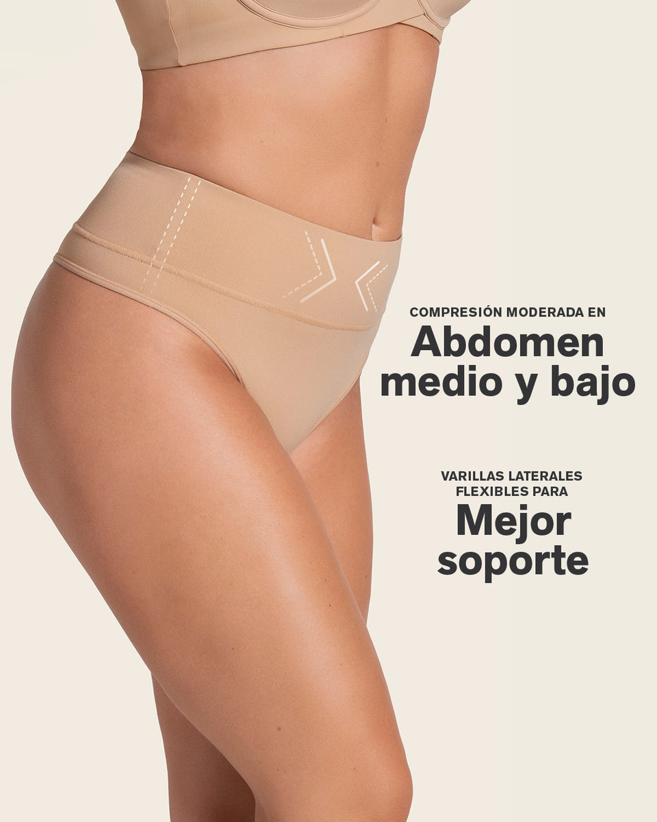 Brasilera control abdomen tiro alto