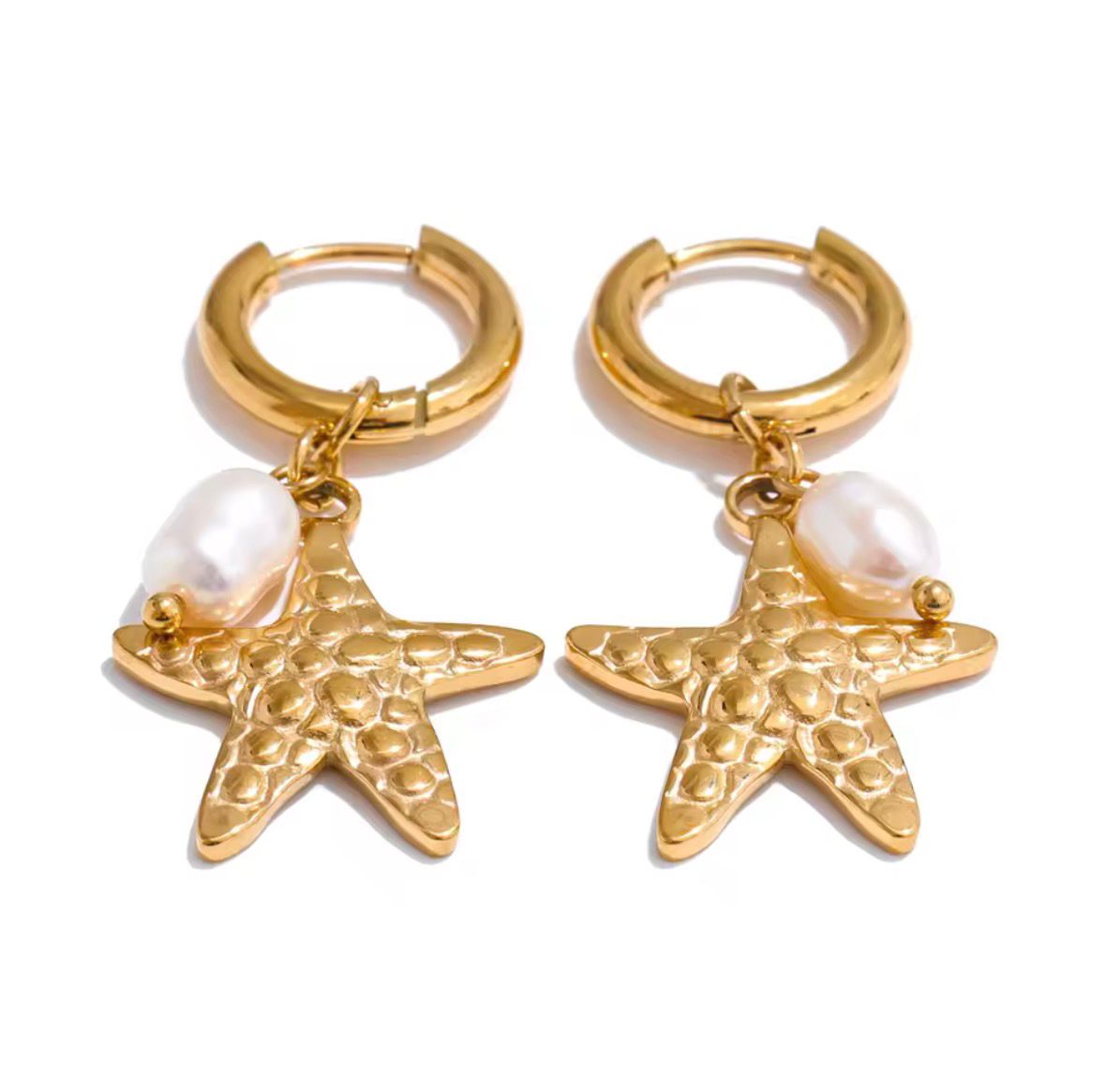 Aretes de estrella verano