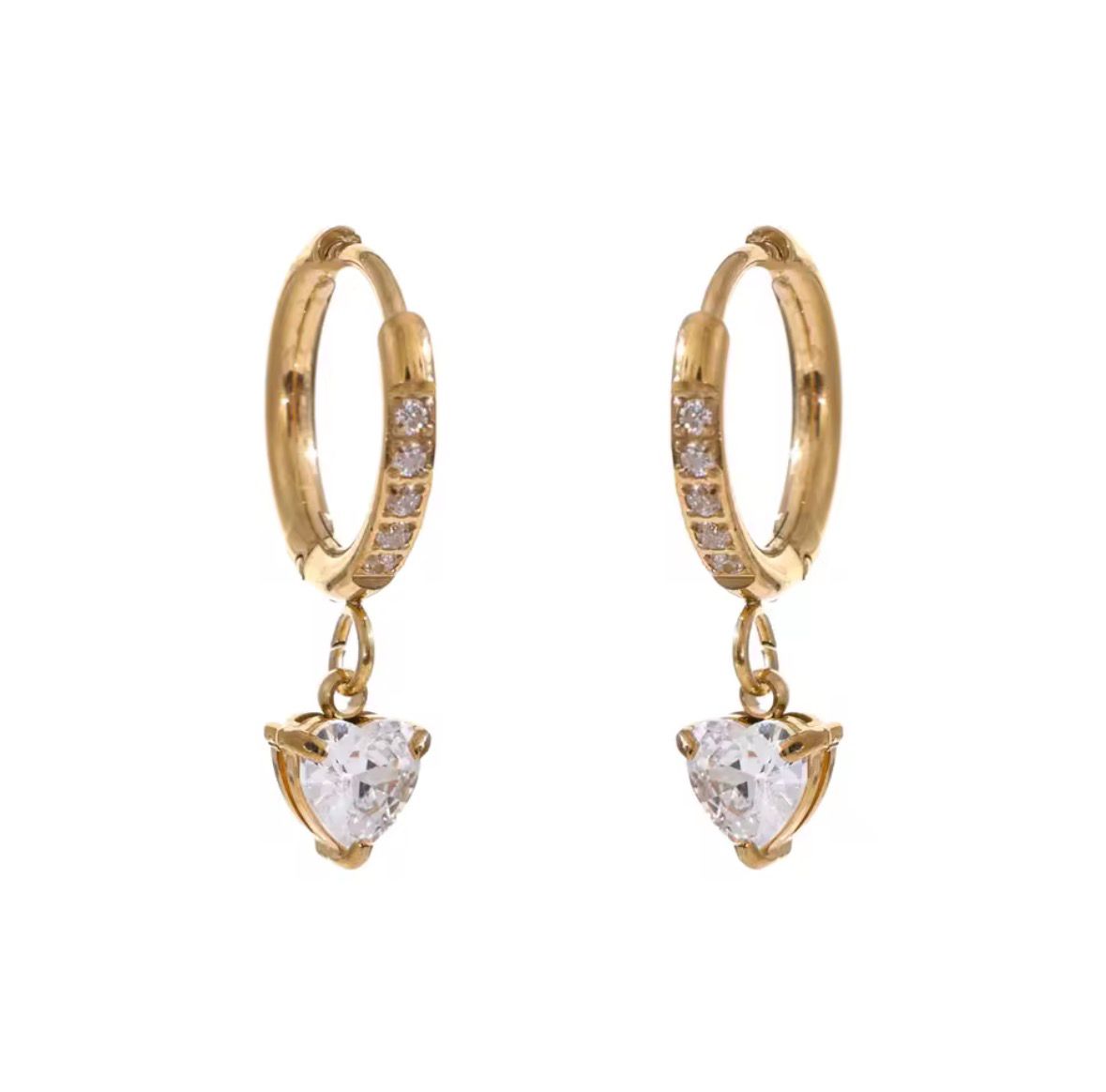 Arete Huggie brillito