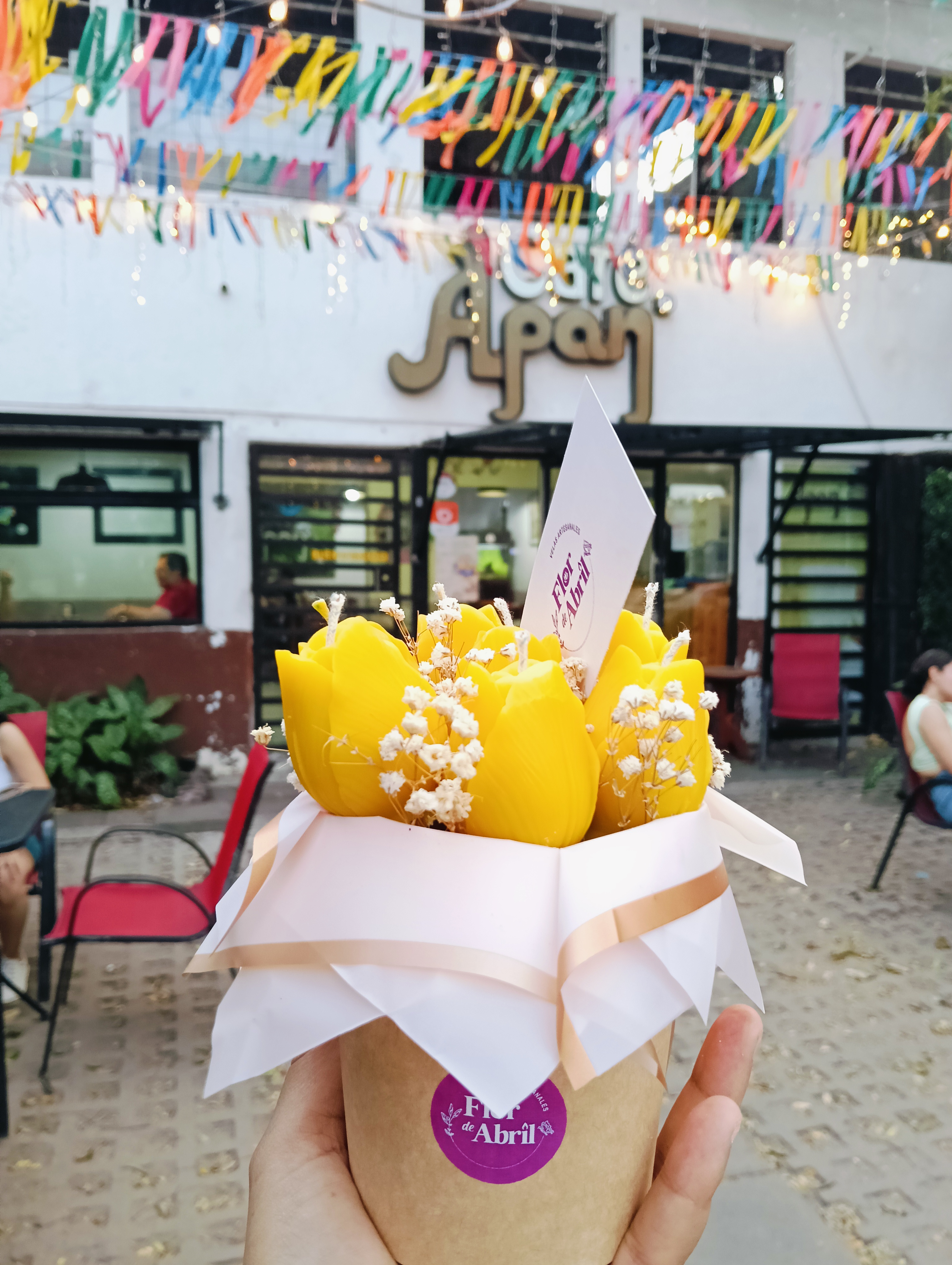 Bouquet florivelas Tulipanes