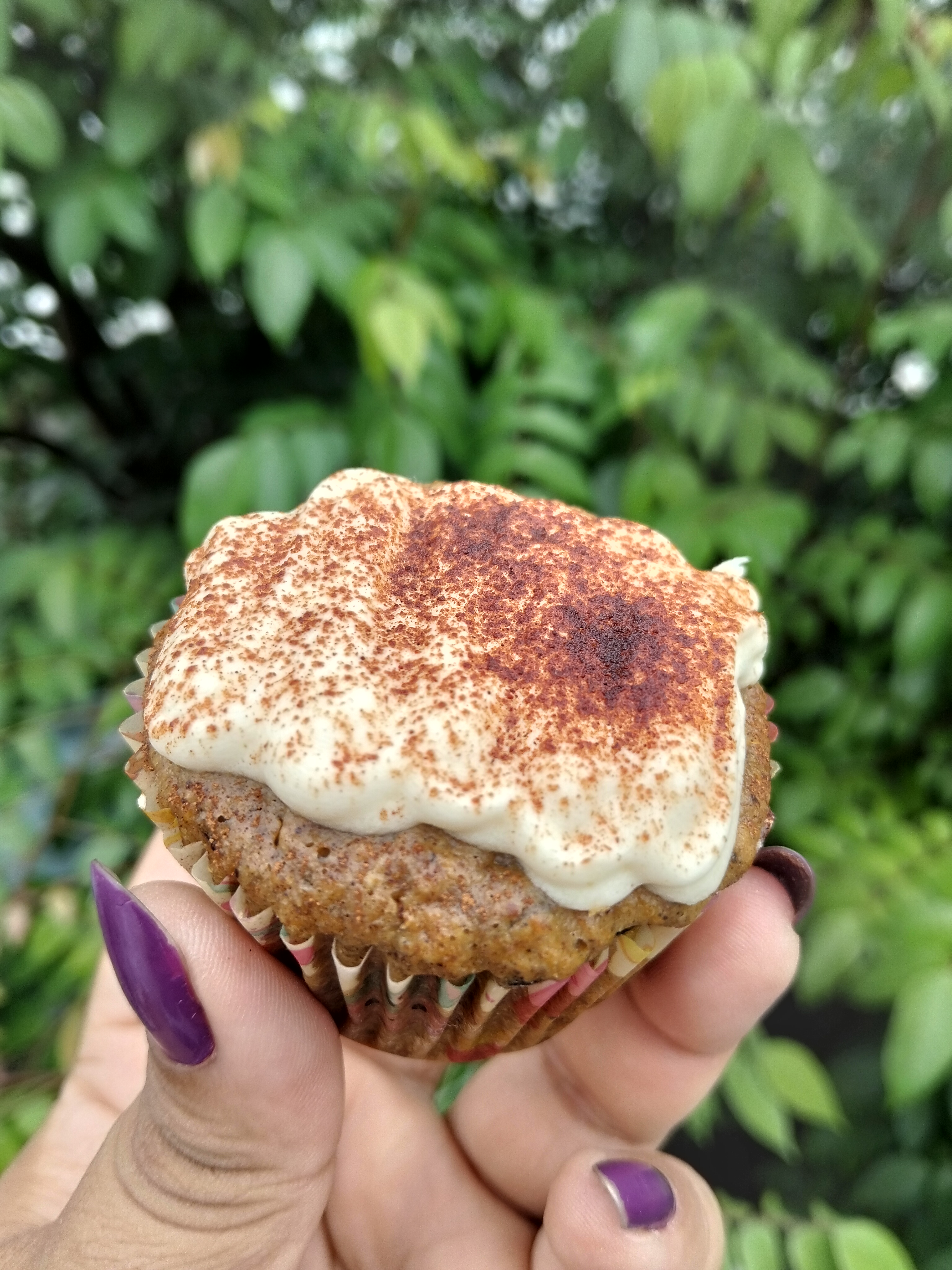 Cupcake de Zanahoria 🥕 s/azúcar