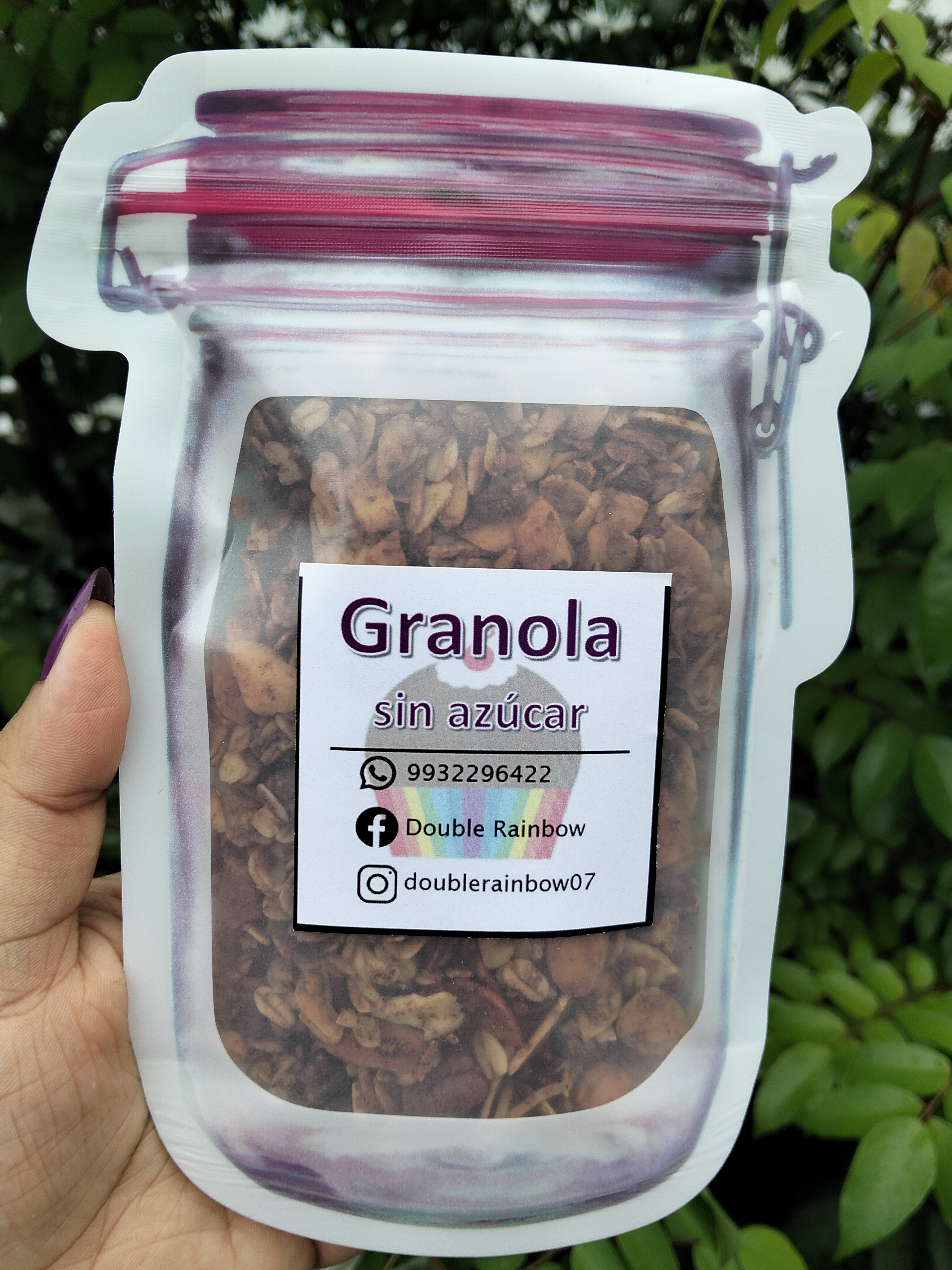 Granola Casera s/azúcar.