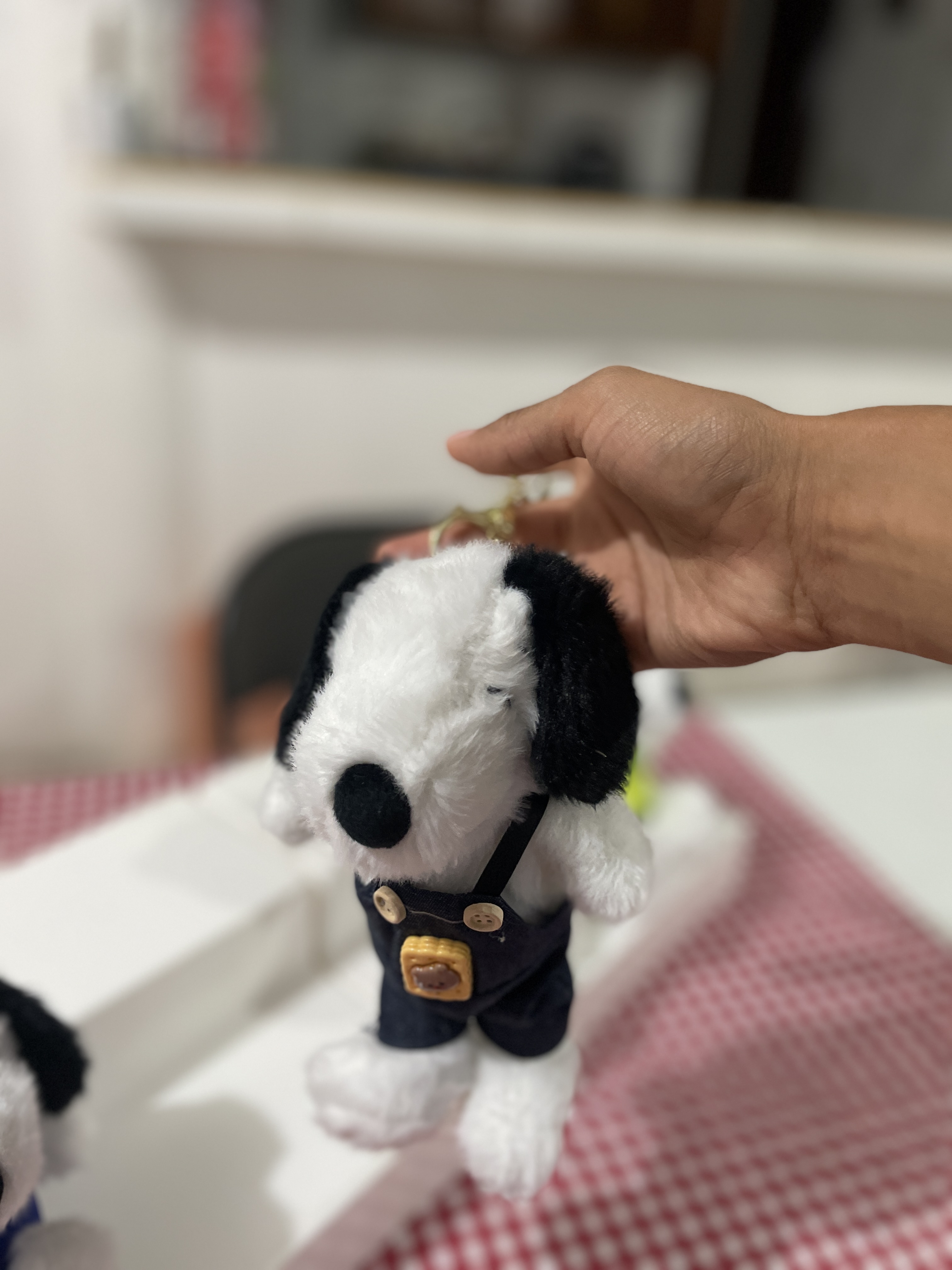 Llaveros peluche snoopy
