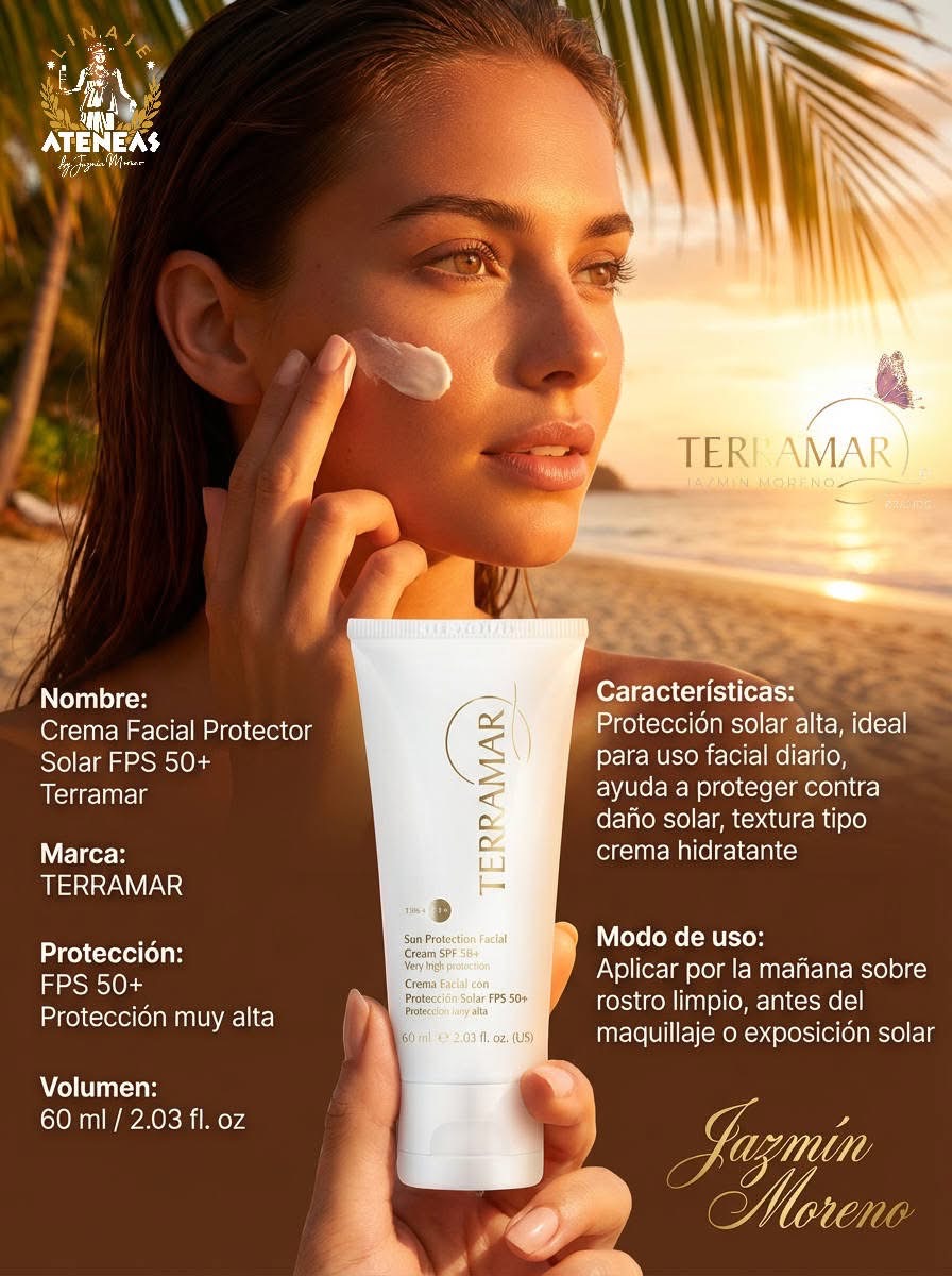 Crema facial con protector solar
