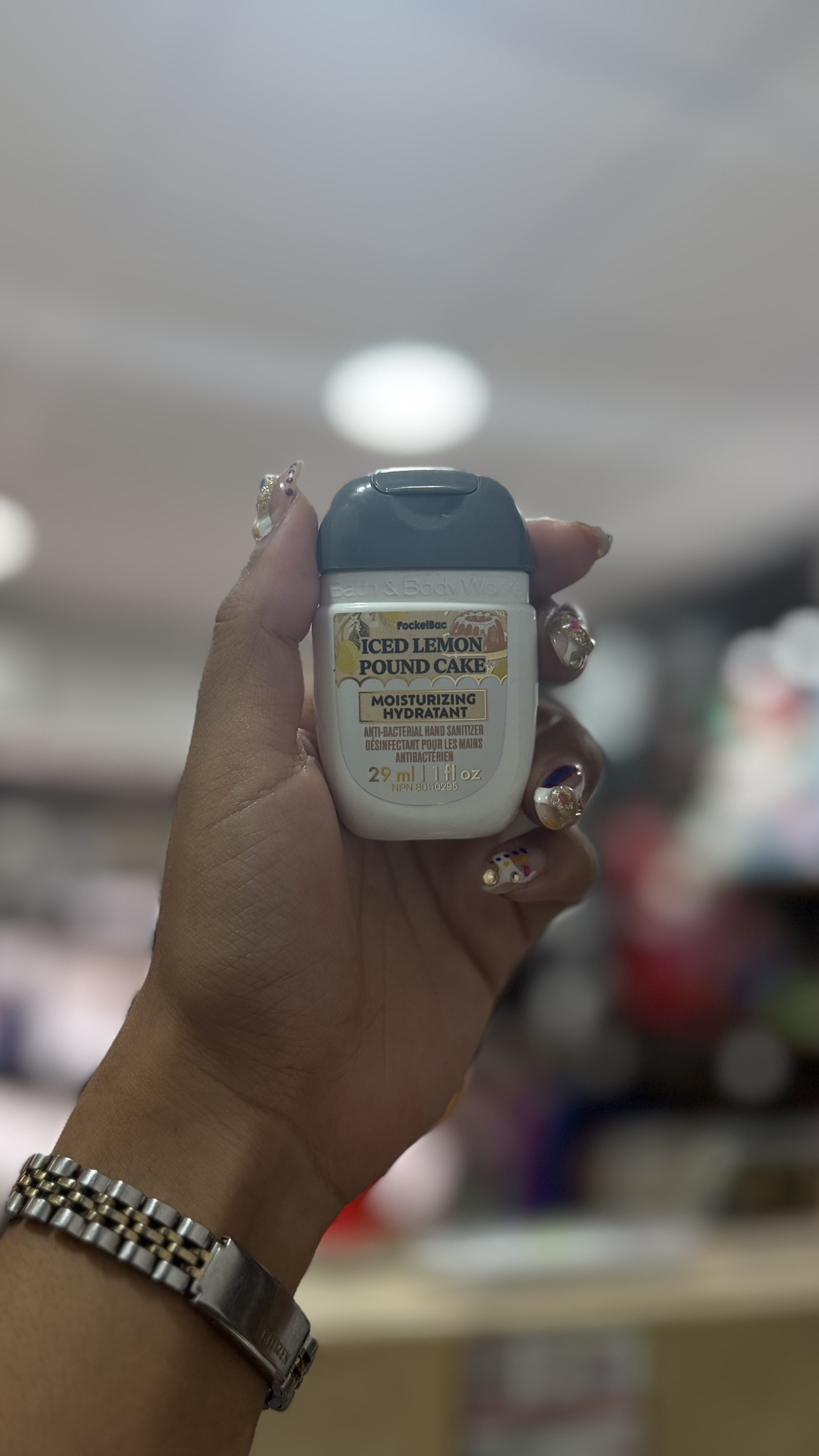 Gel de manos / ICED LEMON POUND CAKE