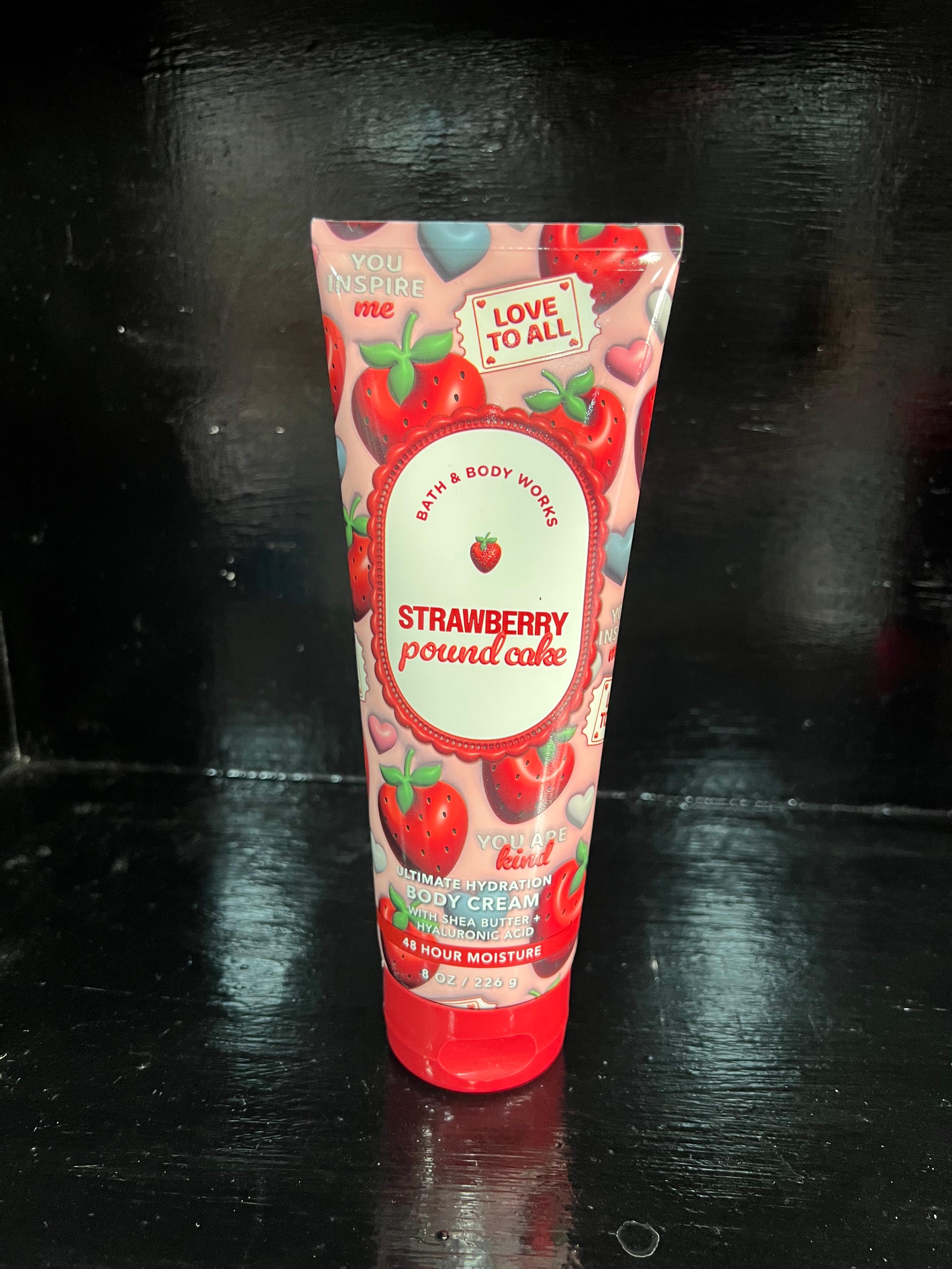 Crema corporal Strawberry Pound Cake