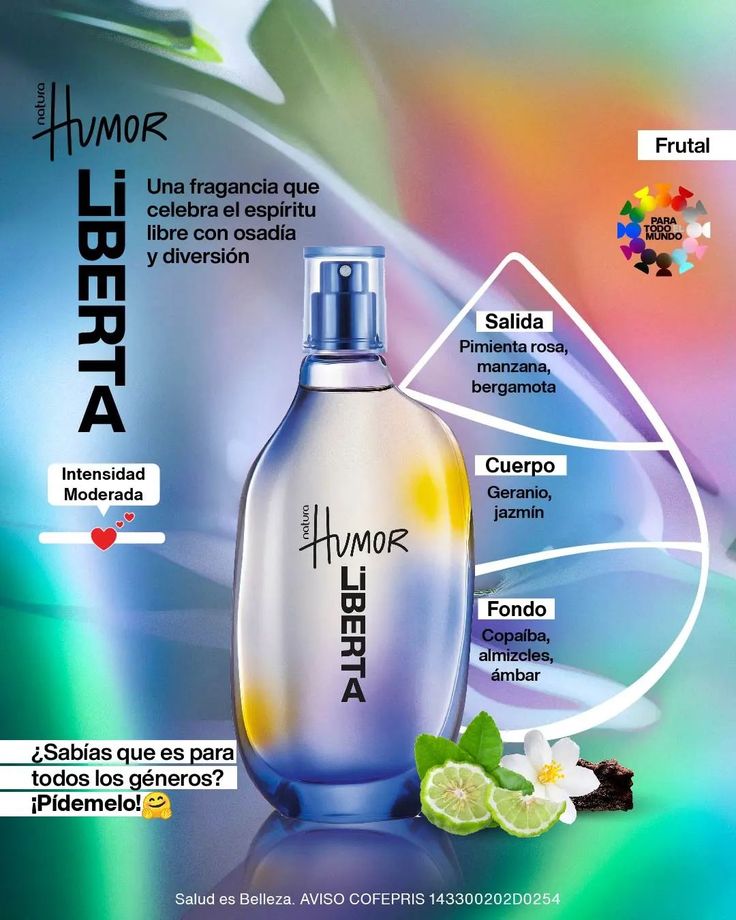 Eau de toilette Humor liberta